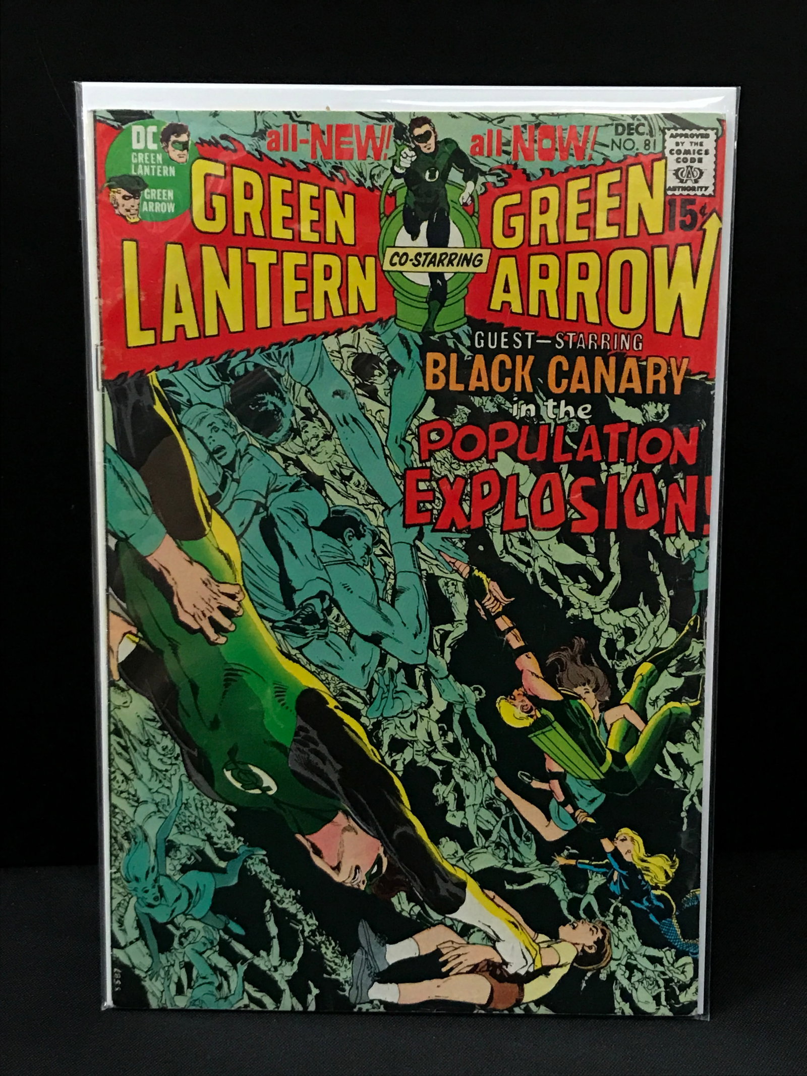 GREEN LANTERN CO-STARRING THE GREEN ARROW #81 - DC COMICS (1 of 1)
