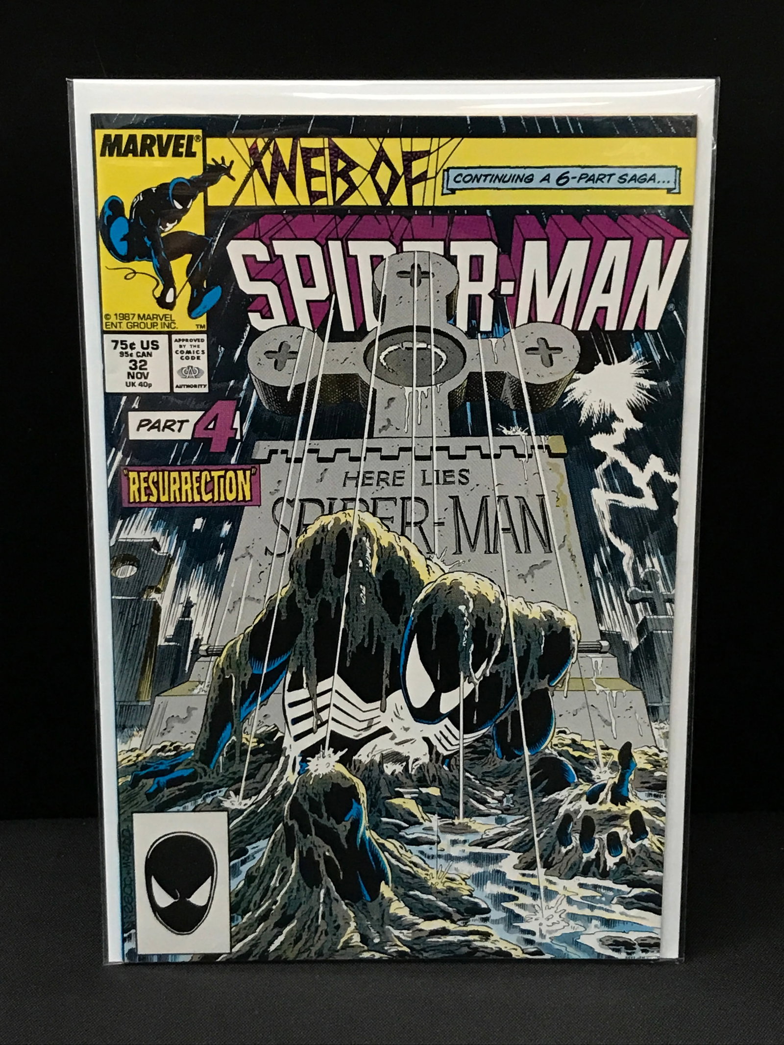 WEB OF SPIDERMAN #32 - MARVEL COMICS: Prices are in Canadian dollars