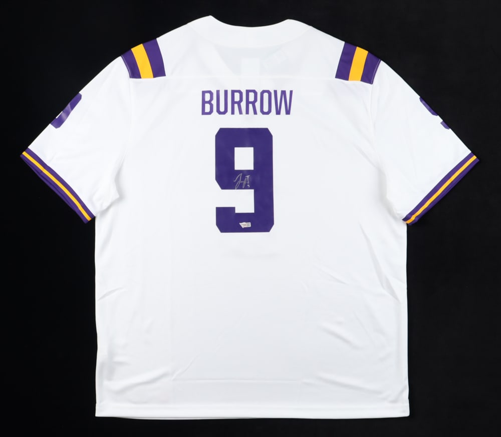 JOE BURROW SIGNED LSU JERSEY - FANATICS COA (1 of 3)