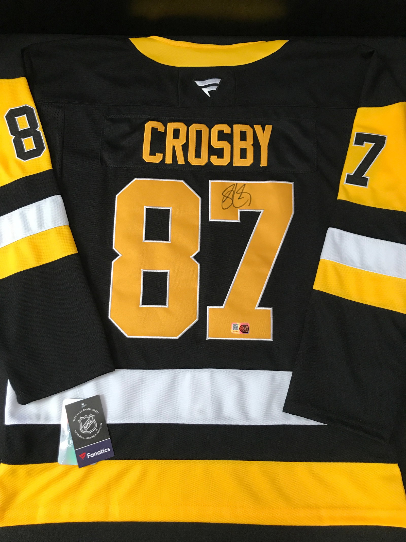 SIDNEY CROSBY SIGNED PITTSBURGH PENGUINS JERSEY - ELITE COA (1 of 3)
