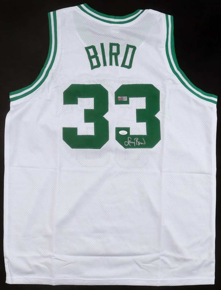 LARRY BIRD SIGNED BOSTON CELTICS JERSEY - JSA COA (1 of 3)