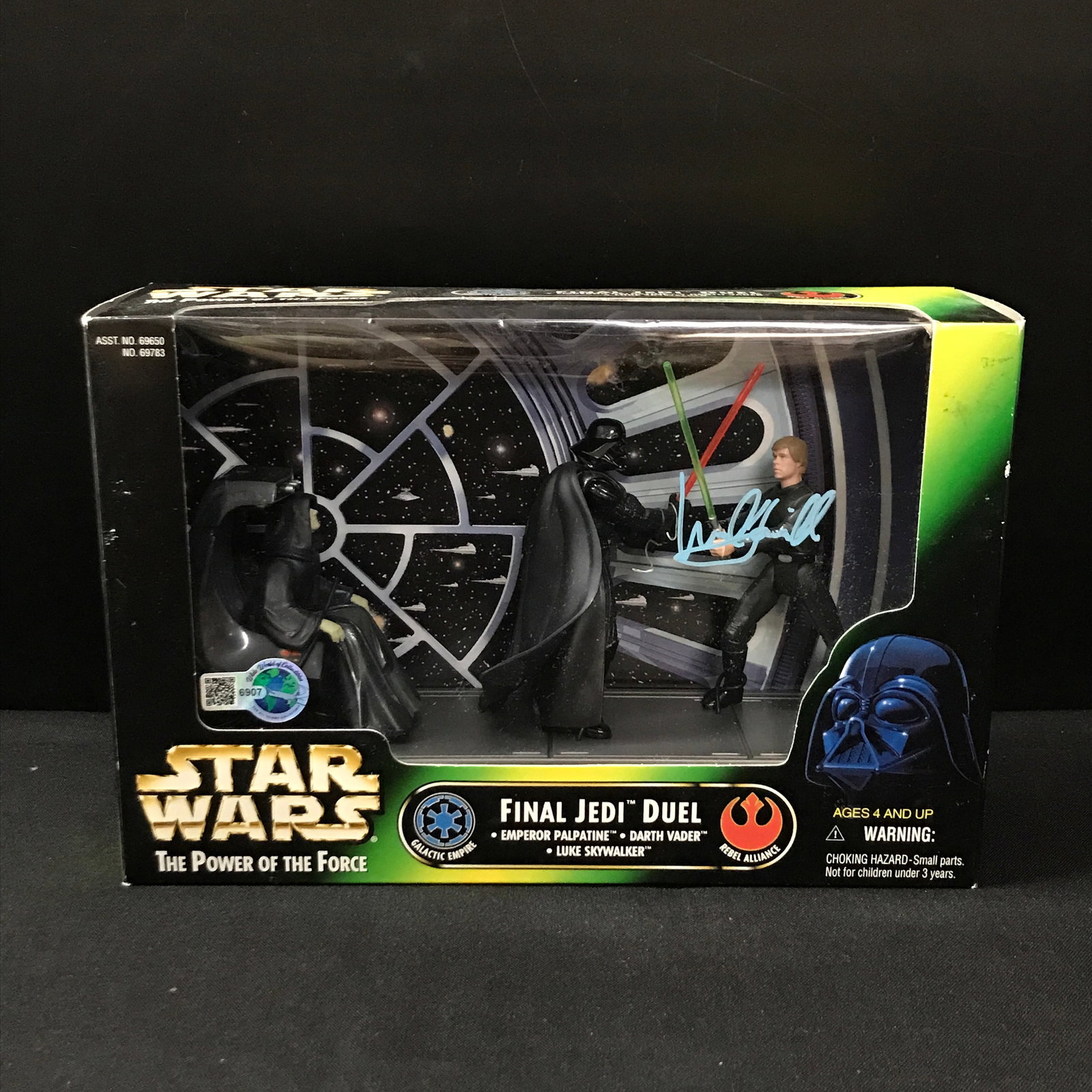 MARK HAMILL SIGNED STAR WARS ACTION FIGURE - WWOC COA (1 of 1)