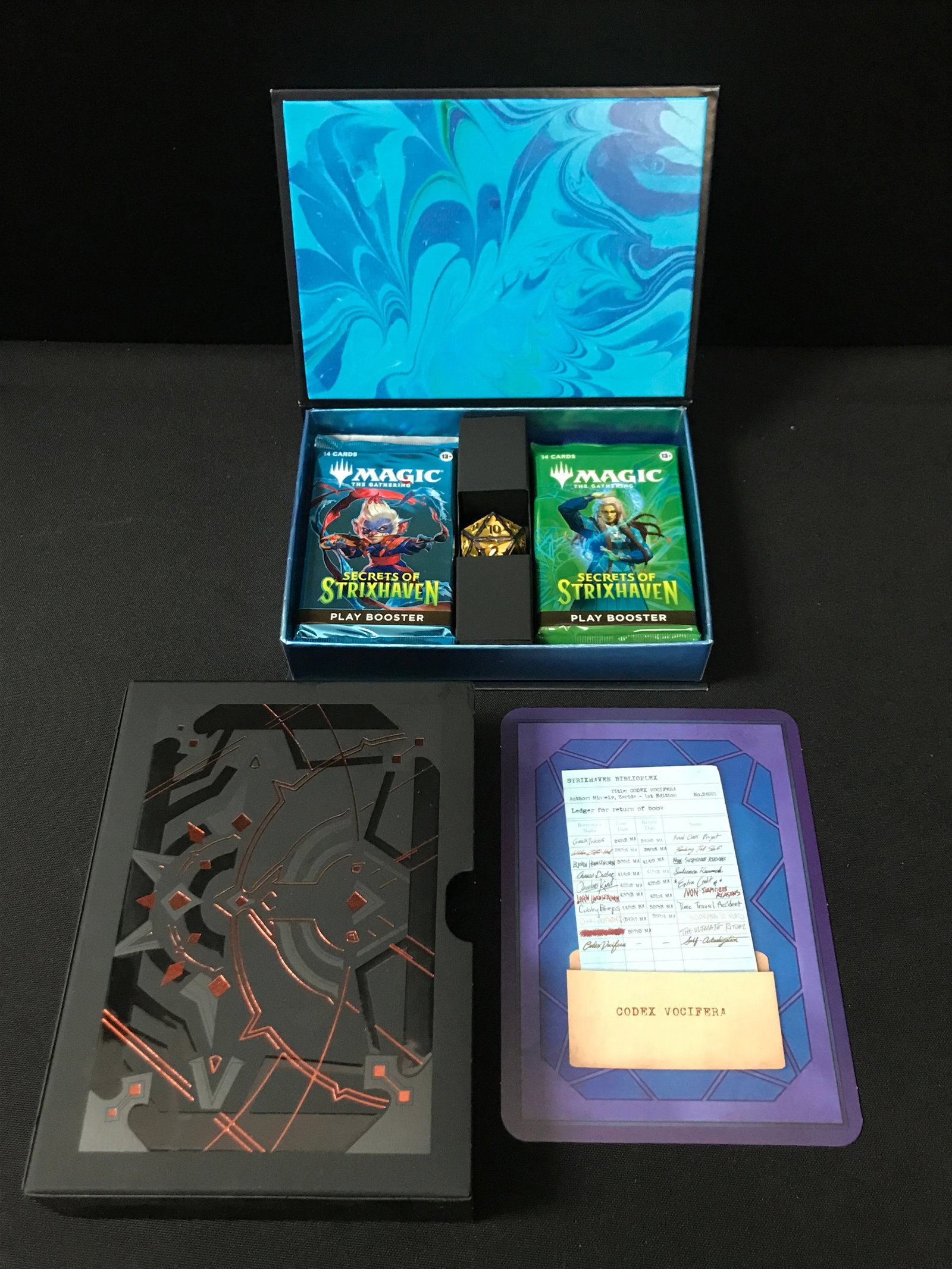 MAGIC THE GATHERING SECRETS OF STRIXHAVEN TRADING CARD BOX INCLUDING SEALED BOOSTER PACKS (1 of 2)