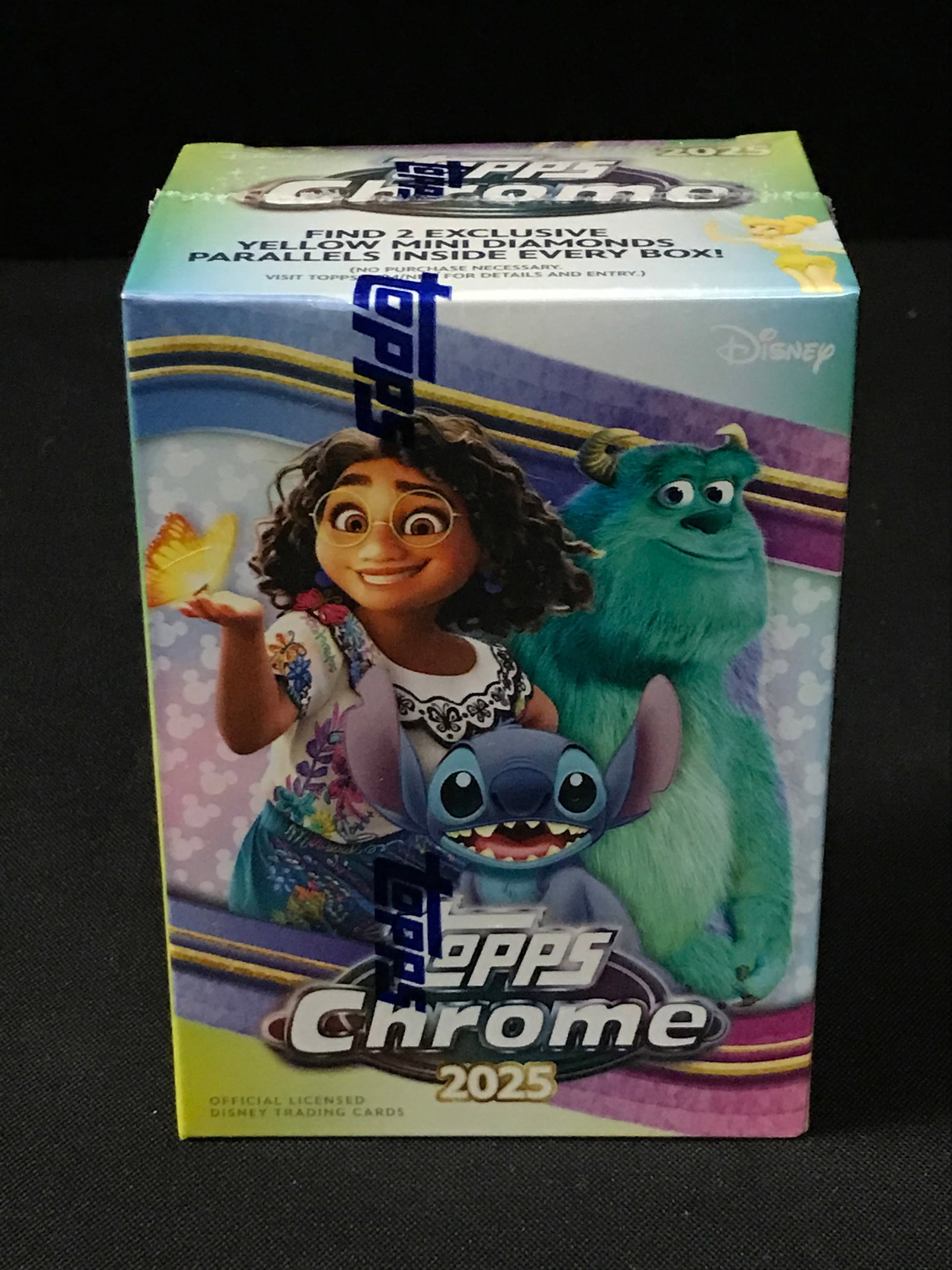 2025 TOPPS CHROME DISNEY SEALED TRADING CARD BOX: Prices are in Canadian dollars