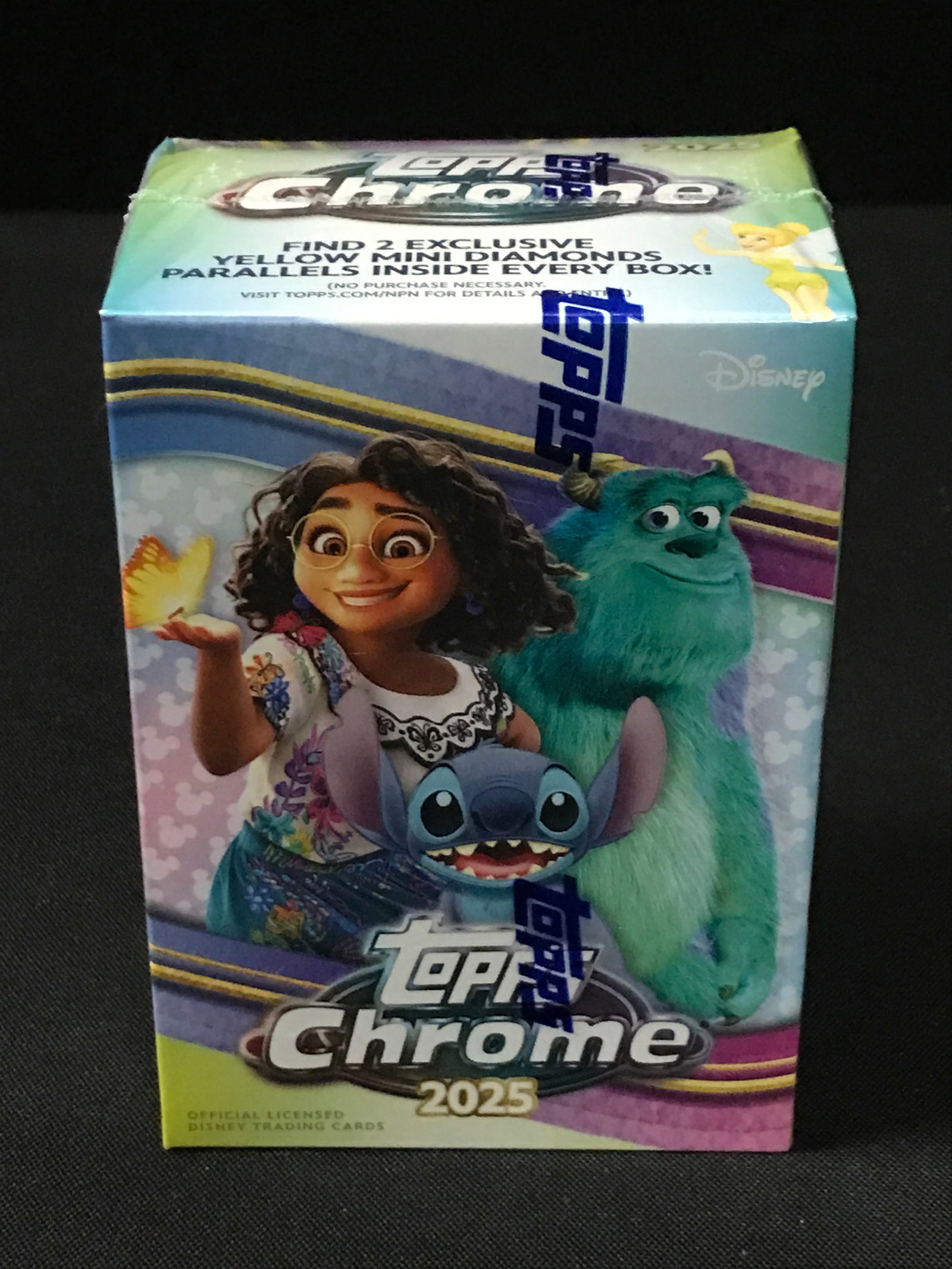 2025 TOPPS CHROME DISNEY SEALED TRADING CARD BOX (1 of 1)