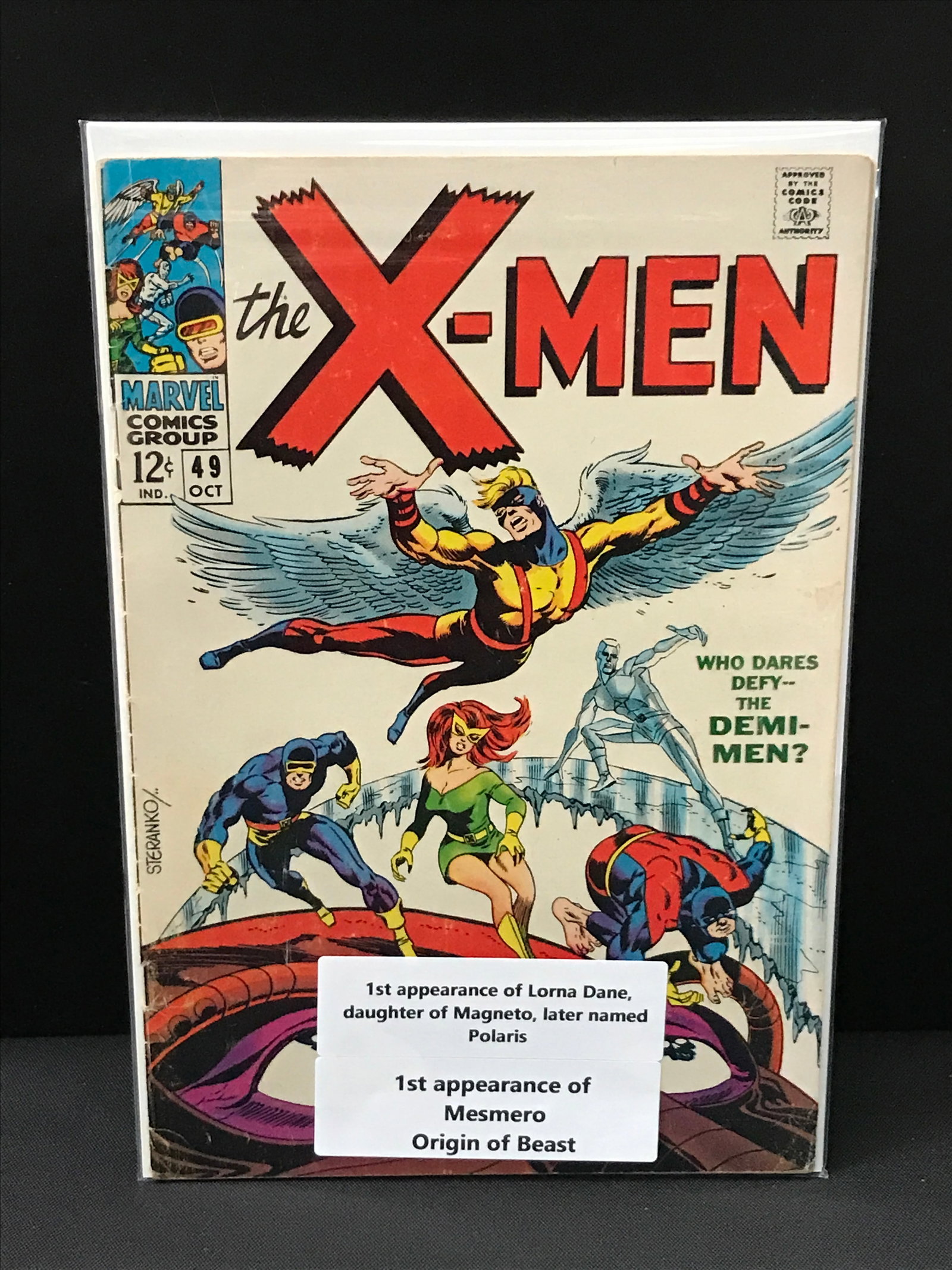 X-MEN #40 1ST APP MESMERO- MARVEL COMICS: Prices are in Canadian dollars