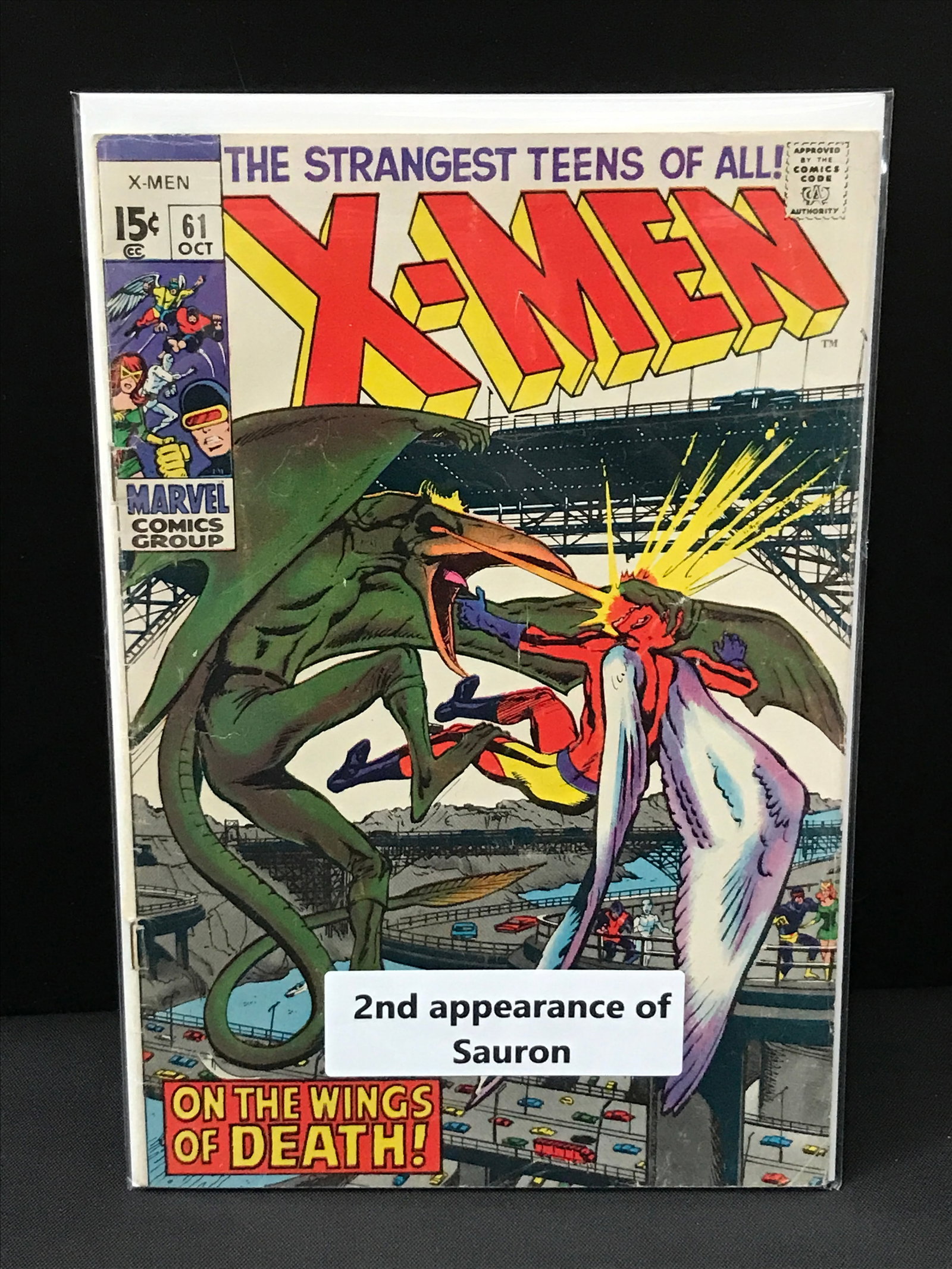 X-MEN #61 2ND APP SAURON - MARVEL COMICS: Prices are in Canadian dollars