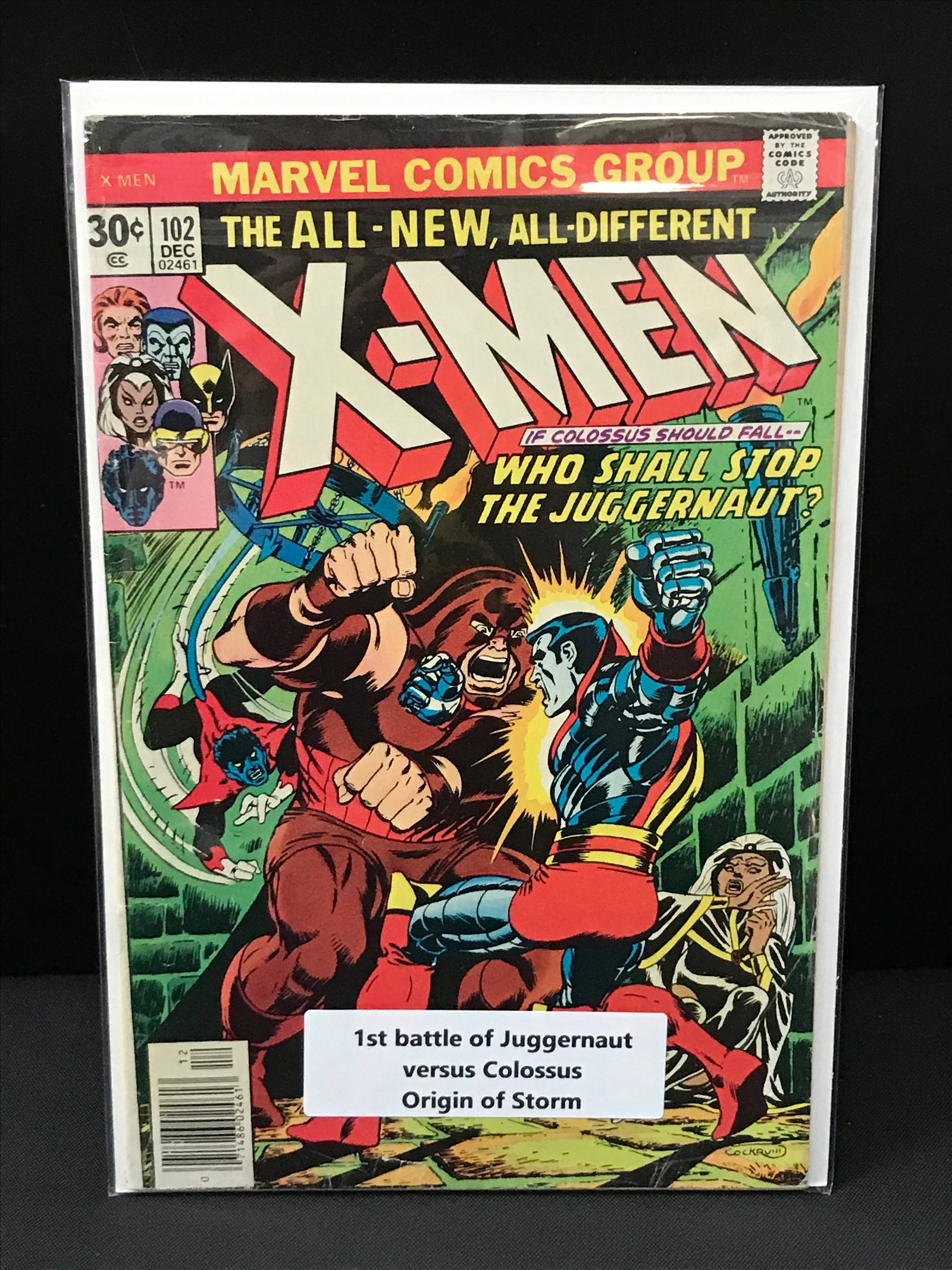 X-MEN #102 ORIGIN OF STORM - MARVEL COMICS: Prices are in Canadian dollars