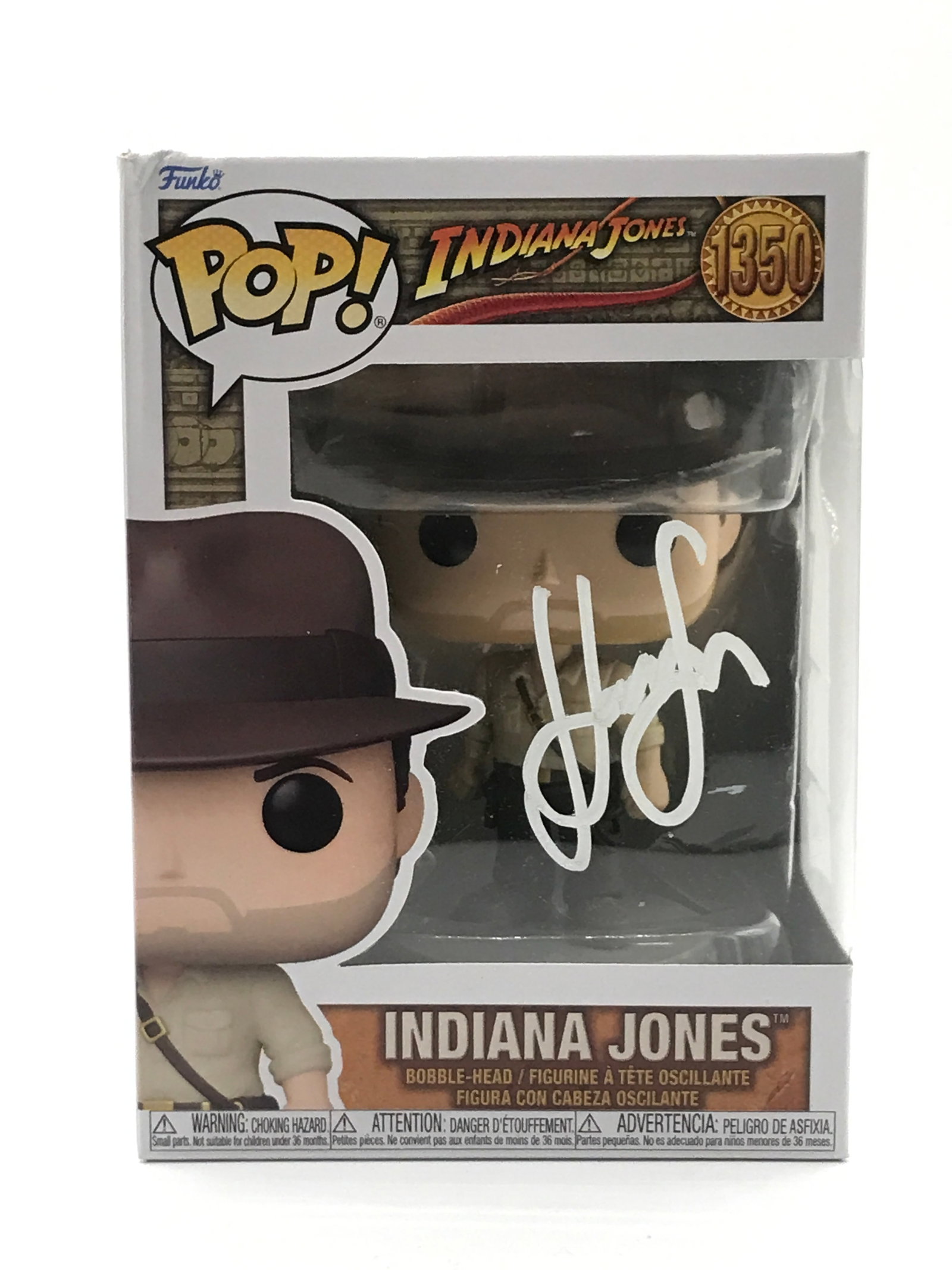 HARRISON FORD SIGNED INDIANA JONES FUNKO POP - KB COA: Prices are in Canadian dollars