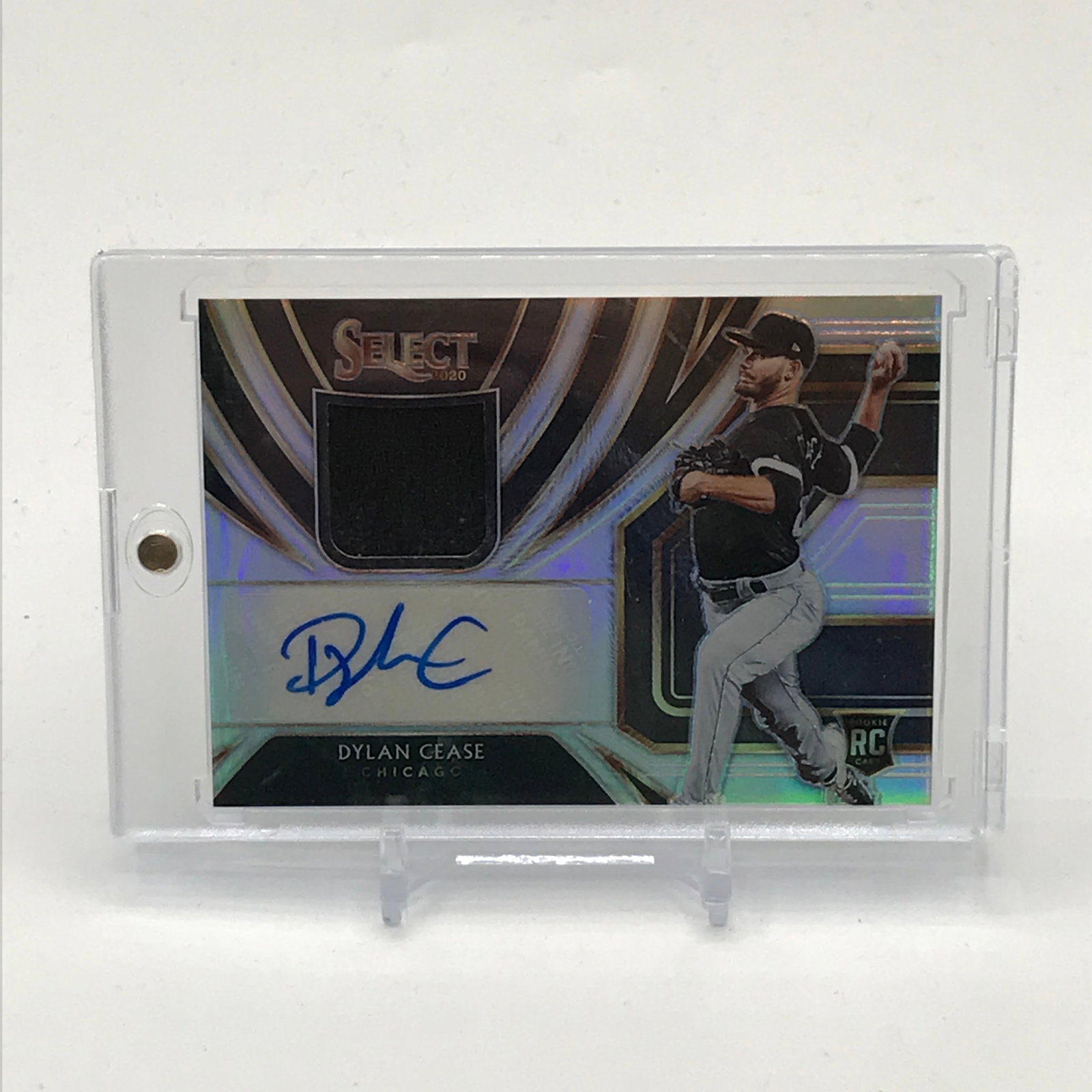 2020 PANINI SELECT BASEBALL DYLAN CEASE SIGNED ROOKIE PATCH TRADING CARD 59/99 (1 of 2)