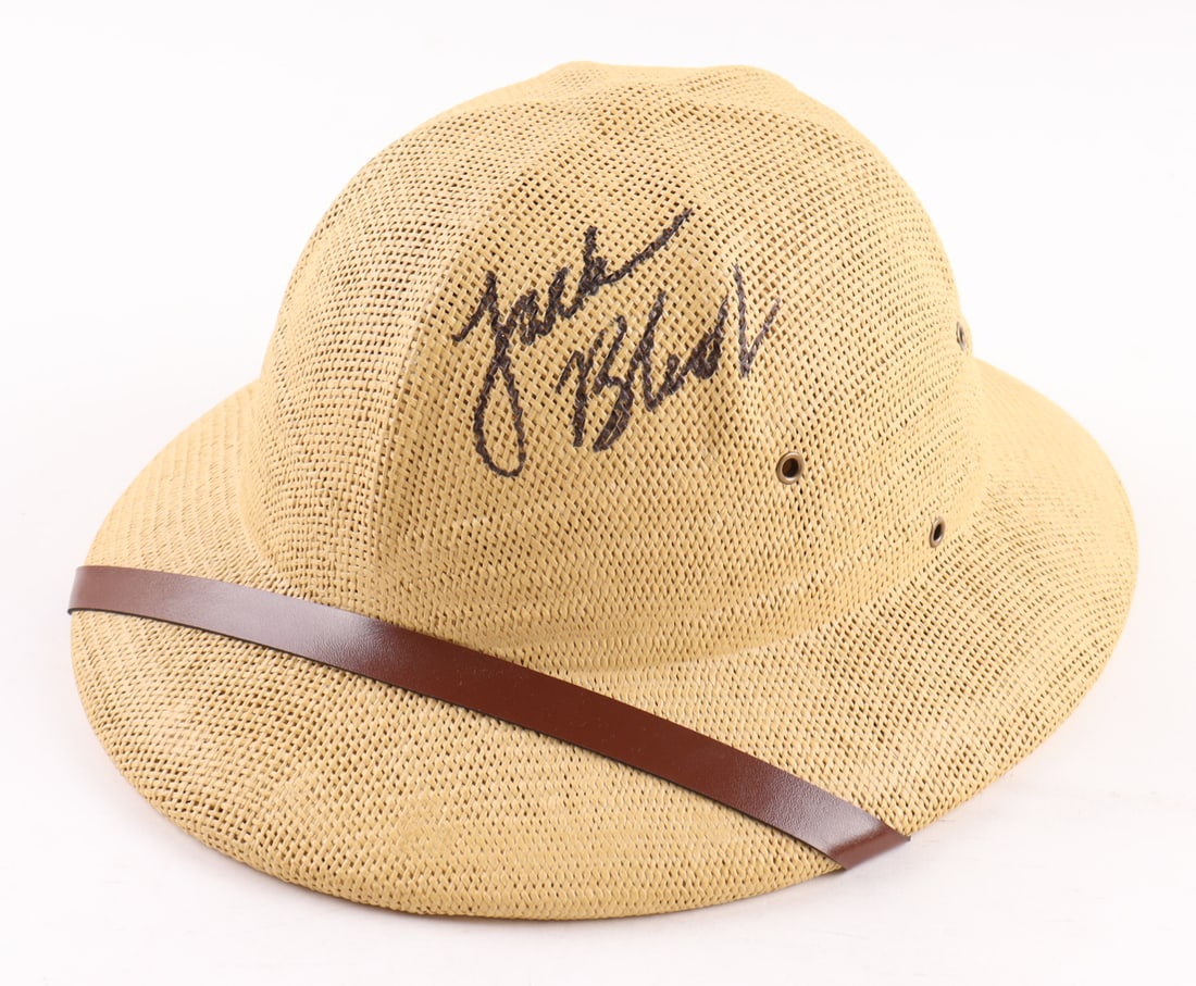 JACK BLACK SIGNED SAFARRI HAT - JSA COA: Prices are in Canadian dollars