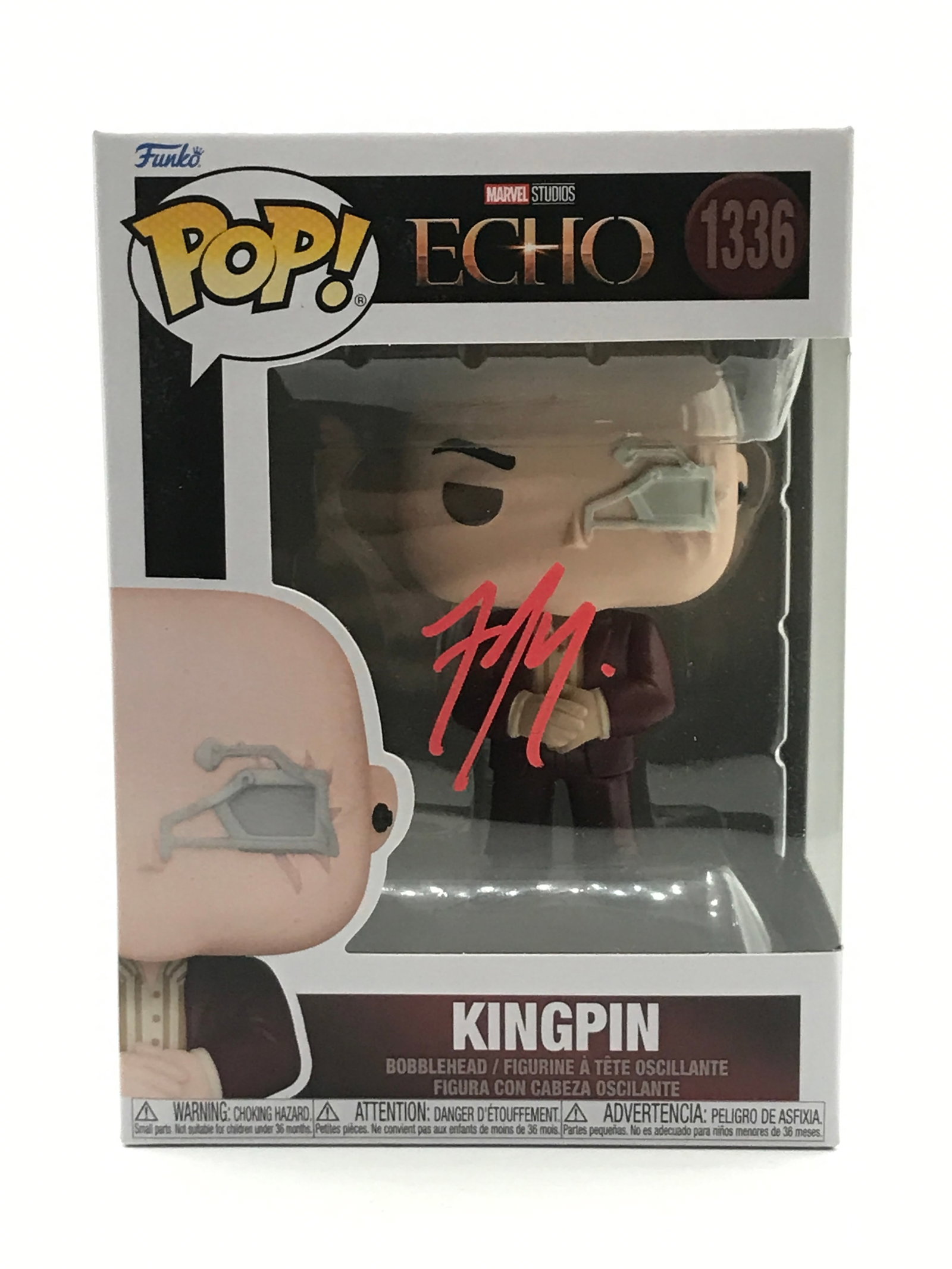 VINCENT D'OFRIO SIGNED KINGPIN FUNKO POP - KB COA: Prices are in Canadian dollars