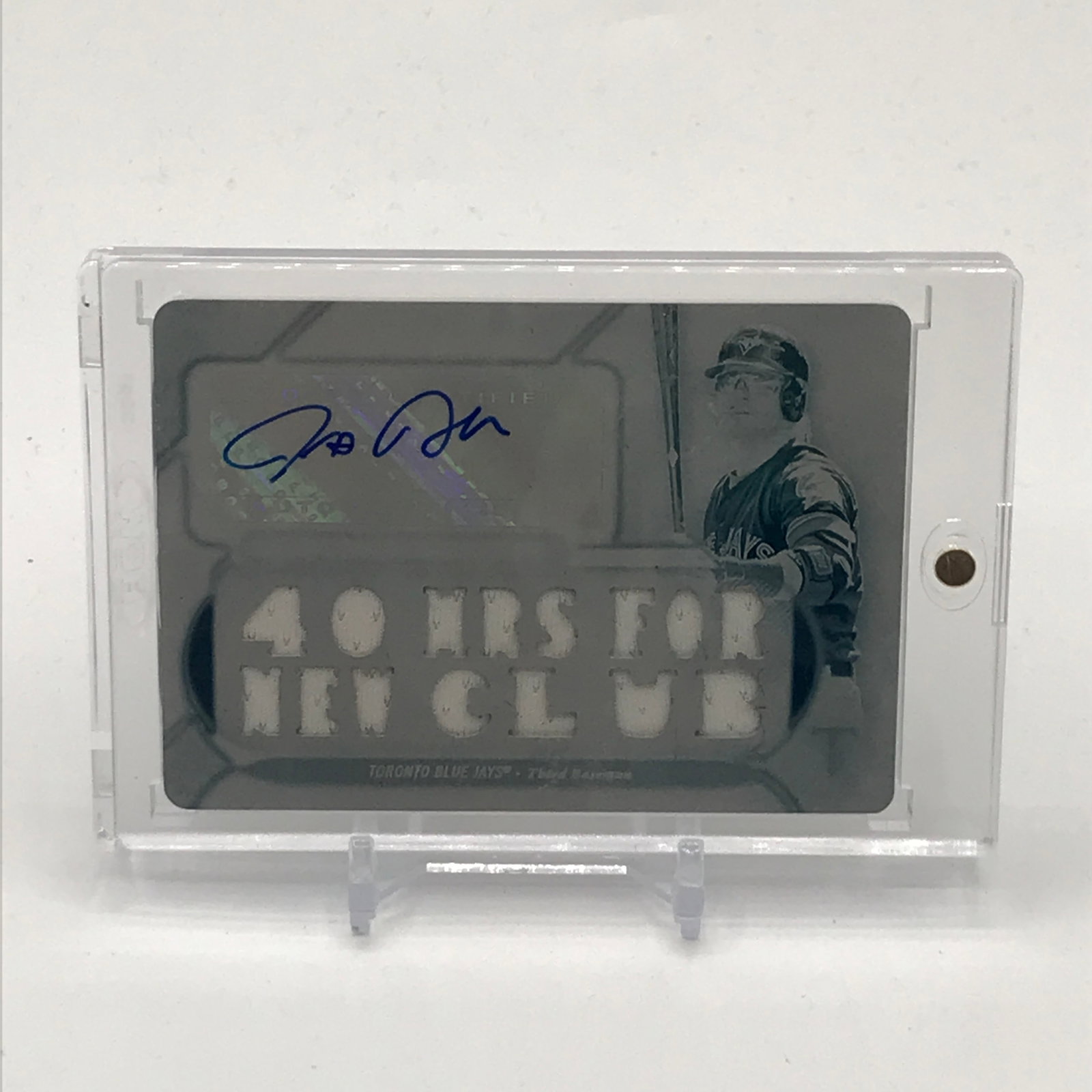 2017 TOPPS 1 OF 1 JOSH DONALDSON PATCH AUTO PRINTING PLATE: Prices are in Canadian dollars