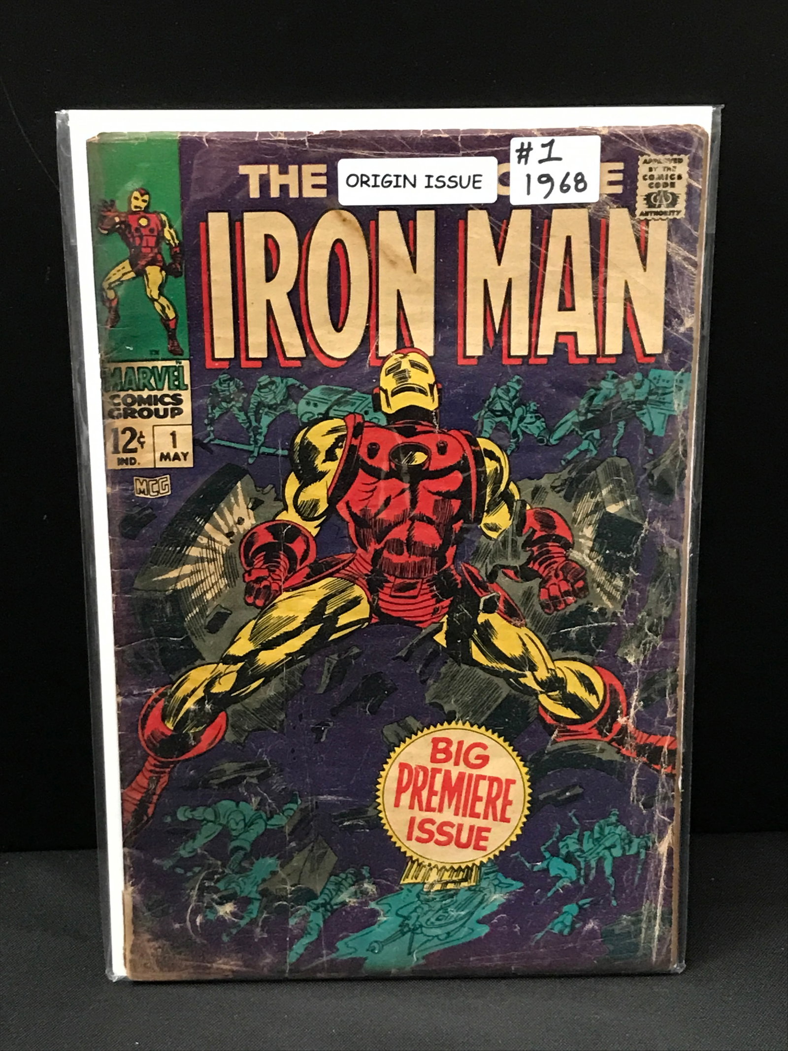 THE INVINCIBLE IRON MAN #1 (1968) - MARVEL COMICS (1 of 1)