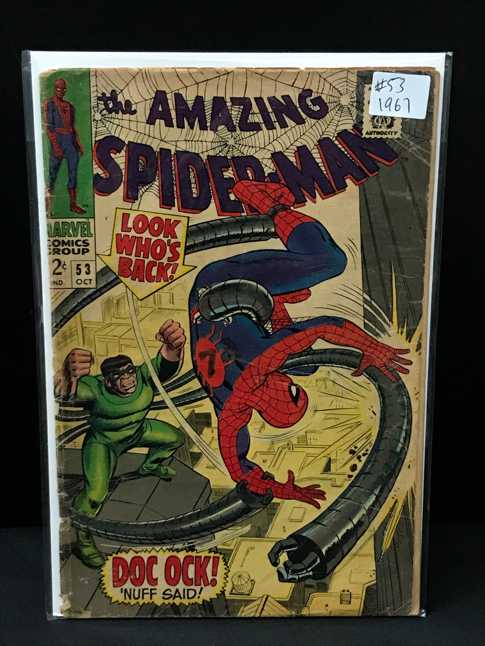 THE AMAZING SPIDERMAN #53 (1967) - MARVEL COMICS (1 of 1)