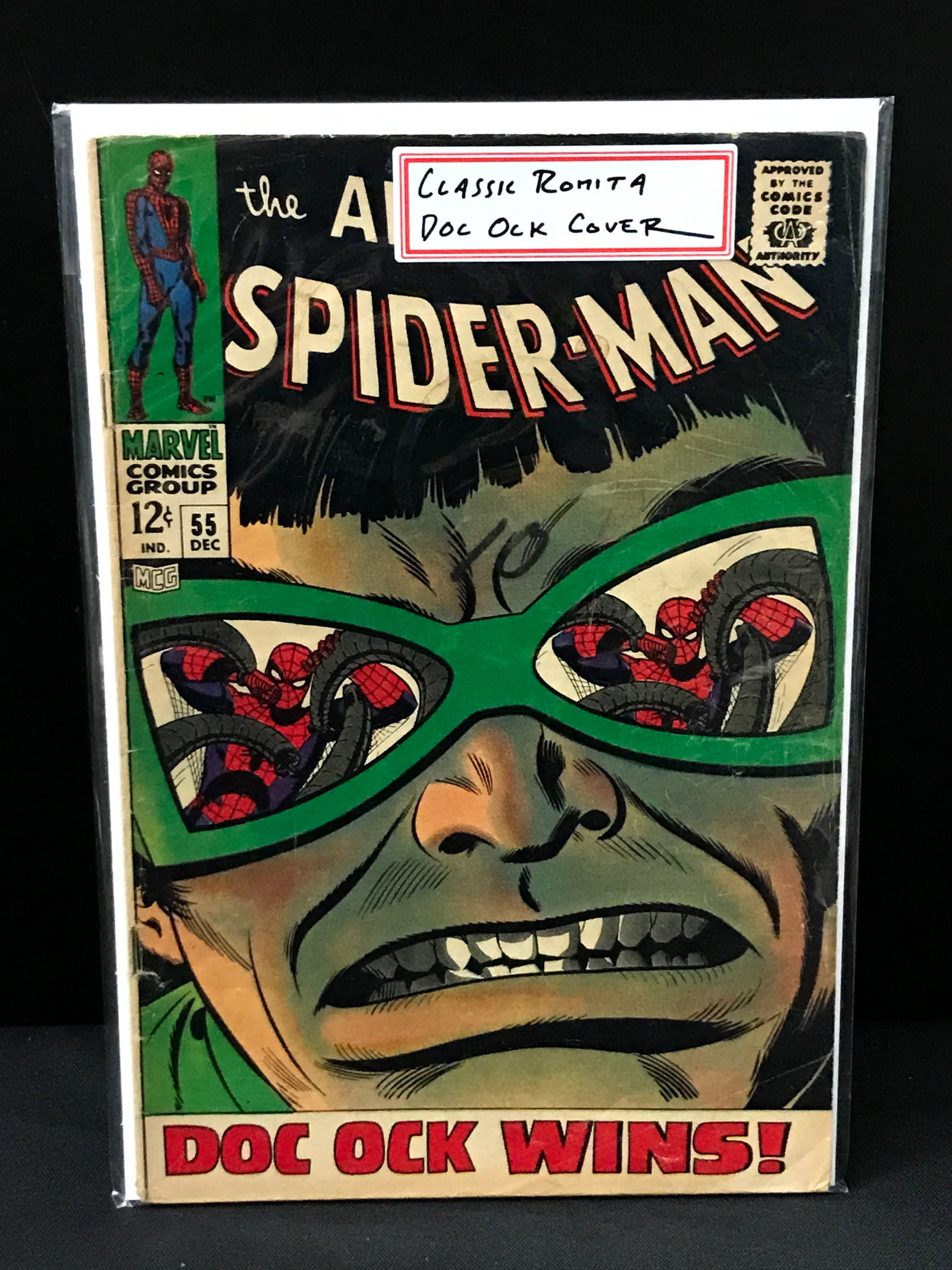 THE AMAZING SPIDERMAN #55 - MARVEL COMICS (1 of 1)