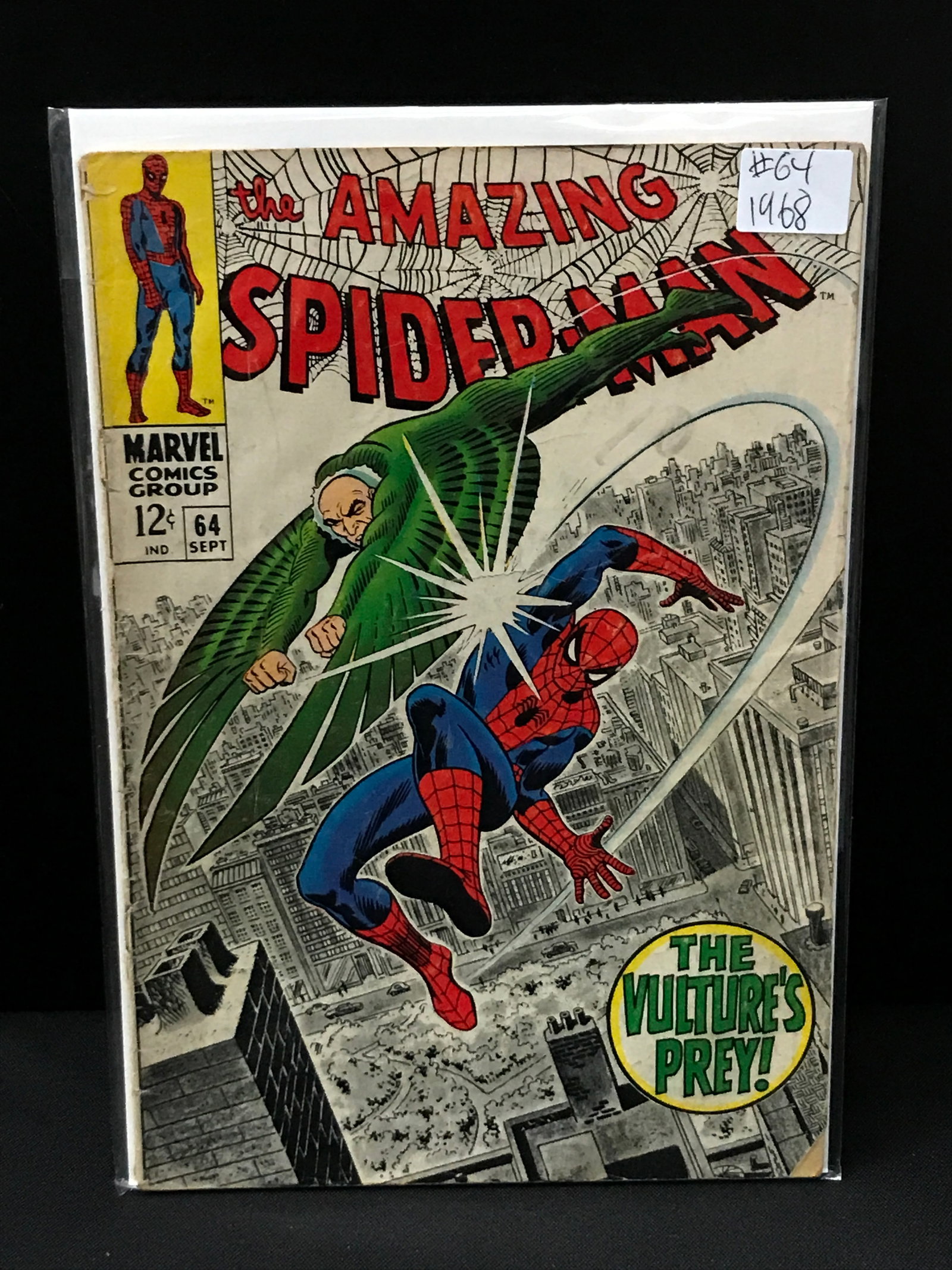 THE AMAZING SPIDERMAN #64 (1968) - MARVEL COMICS (1 of 1)