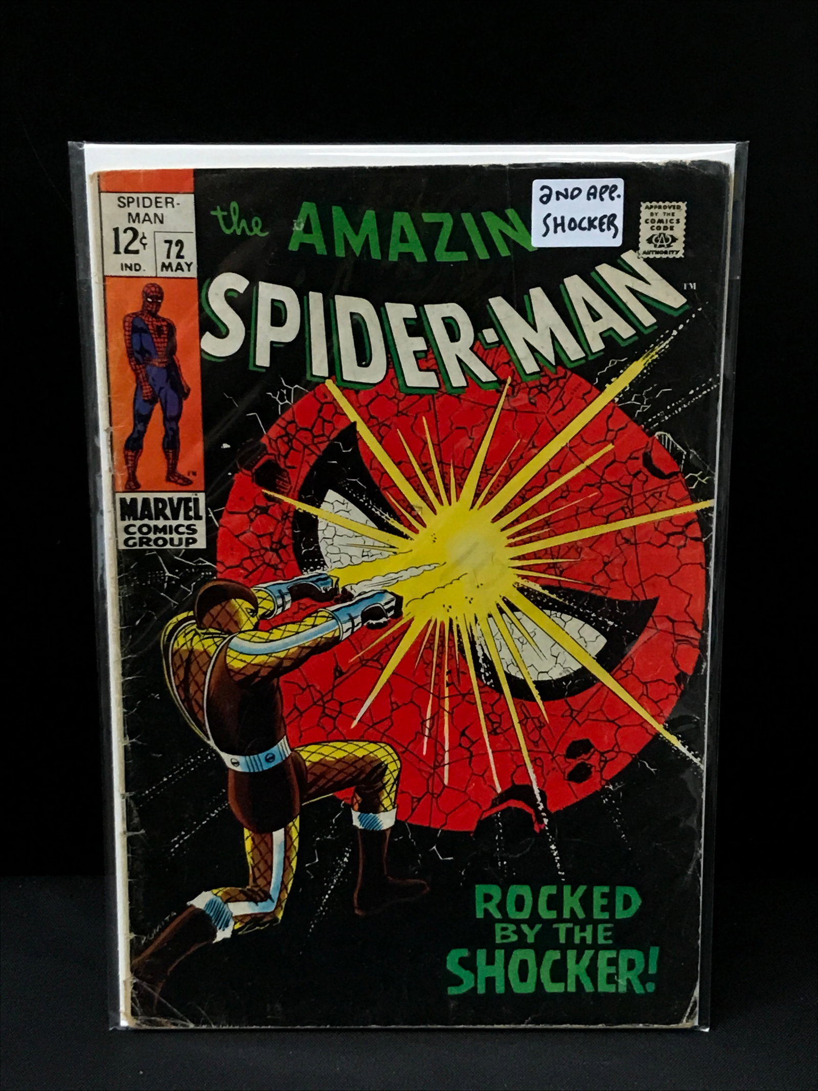 THE AMAZING SPIDERMAN #72 2ND APP THE SHOCKER - MARVEL COMICS: Prices are in Canadian dollars