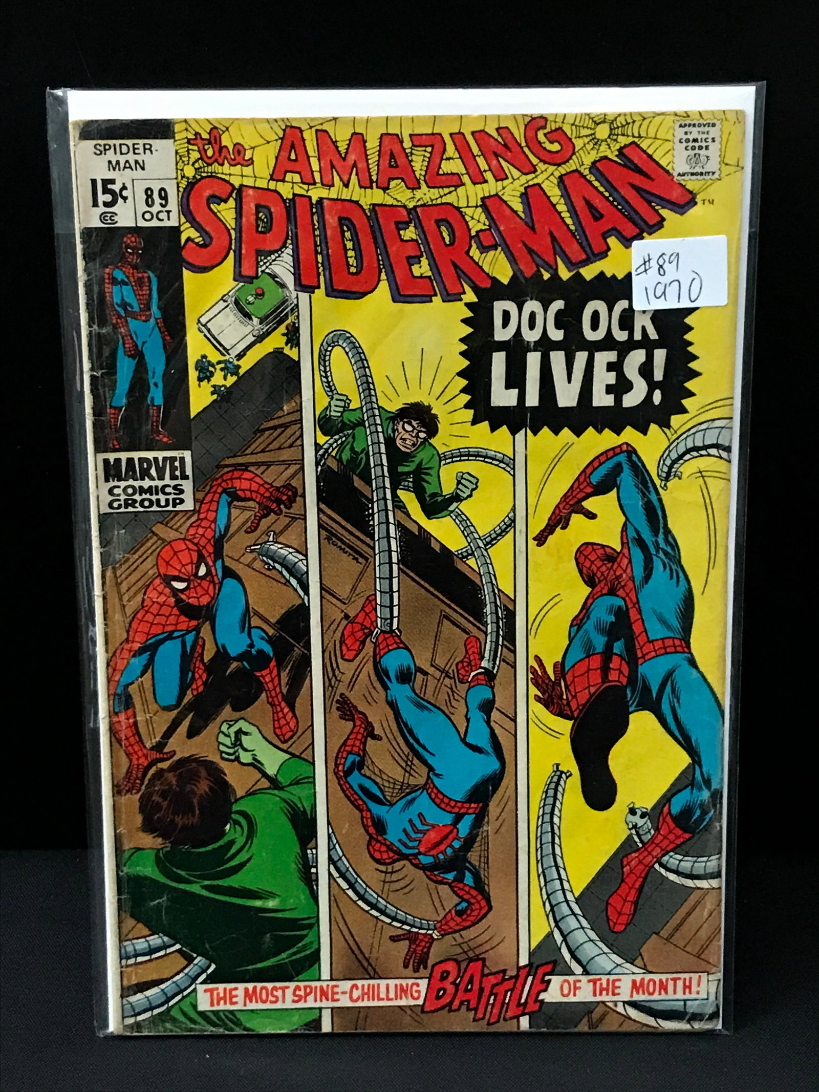 THE AMAZING SPIDERMAN #89 (1970) - MARVEL COMICS (1 of 1)