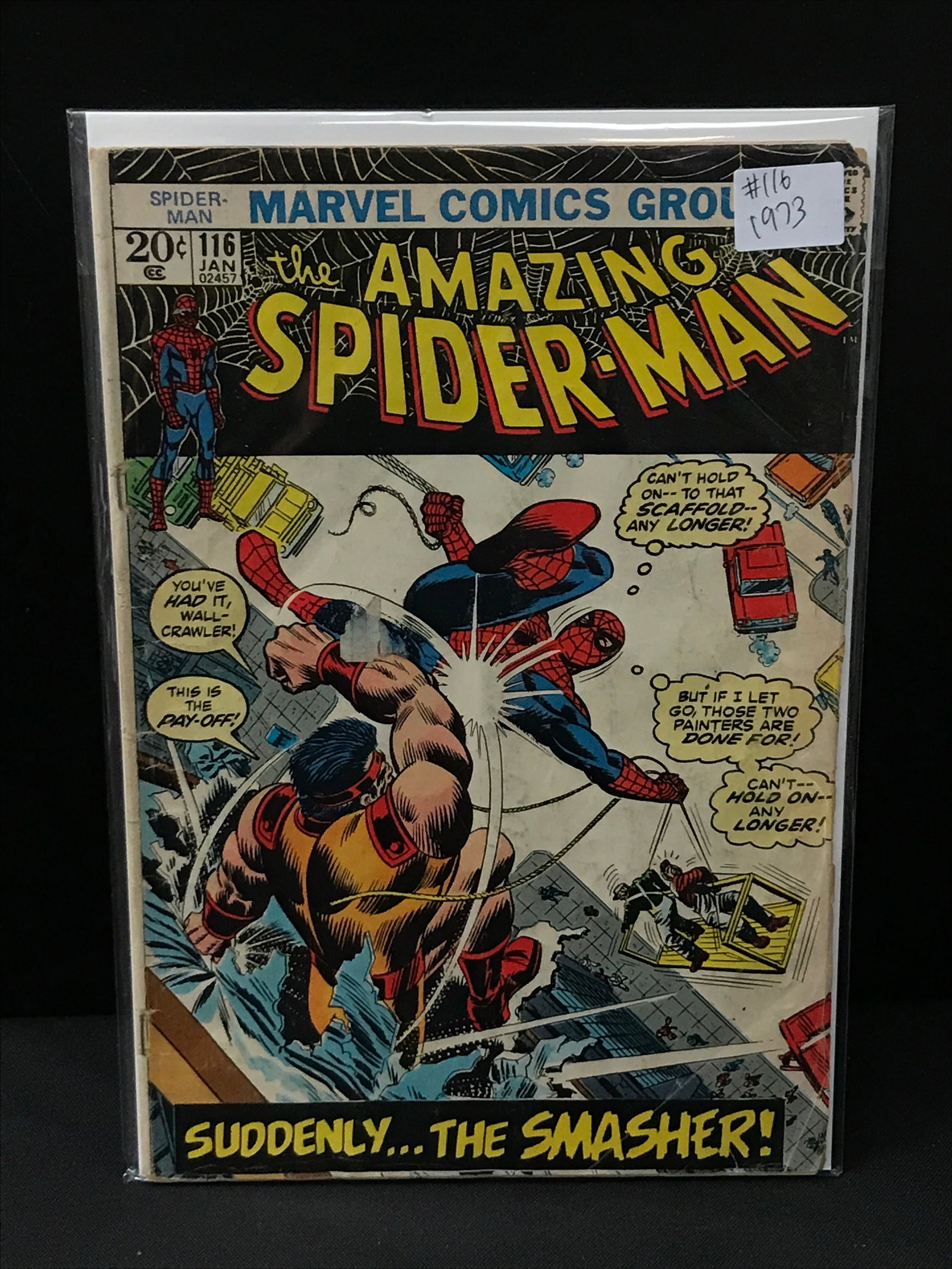 THE AMAZING SPIDERMAN #116 (1973) - MARVEL COMICS (1 of 1)
