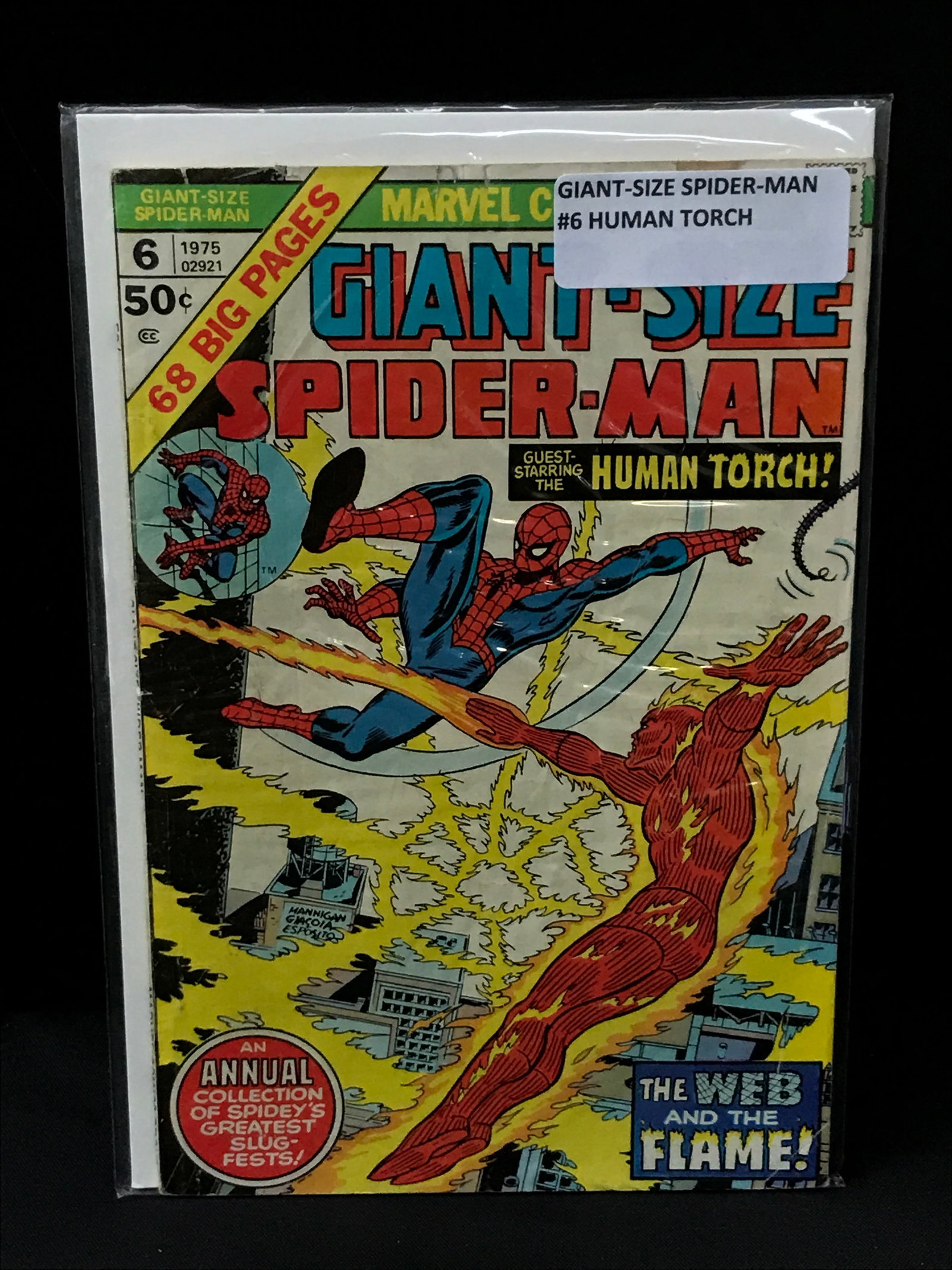 GIANT SIZED SPIDERMAN #6 - MARVEL COMICS: Prices are in Canadian dollars