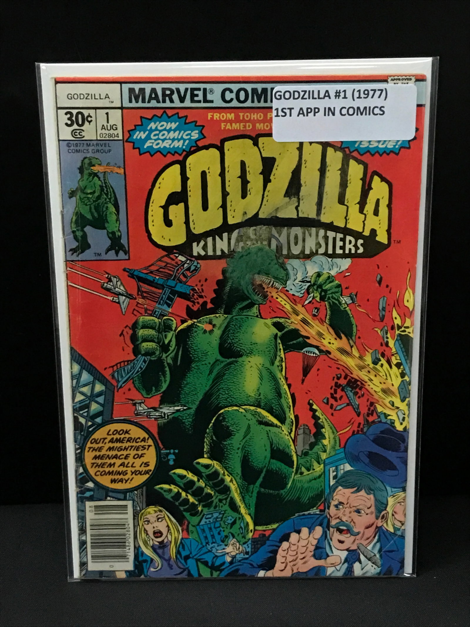 GODZILLA #1 (1977) - MARVEL COMICS (1 of 1)