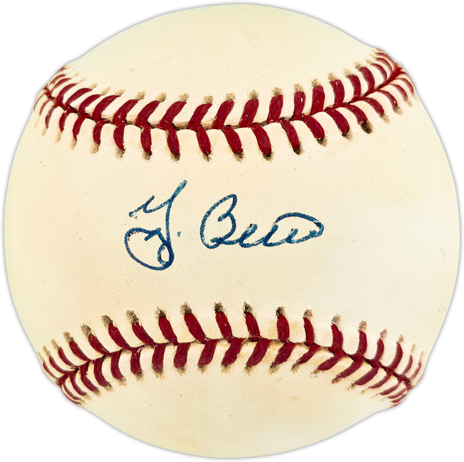 YOGI BERRA SIGNED BASEBALL - BECKETT COA (1 of 2)