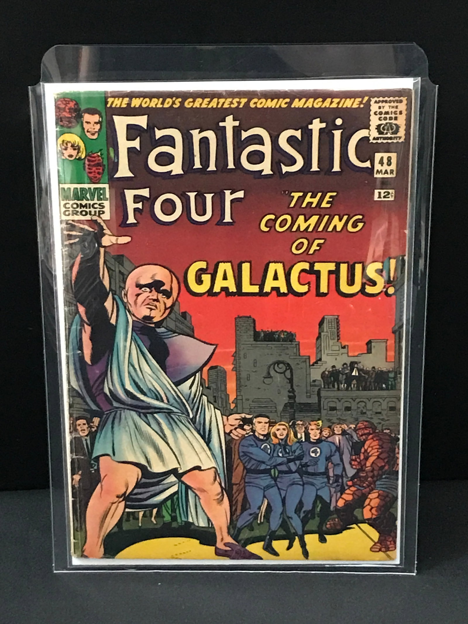 BIG KEY FANTASTIC FOUR NO.48 (1ST APPEARANCE SILVER SURFER) - MARVEL COMICS: Prices are in Canadian dollars
