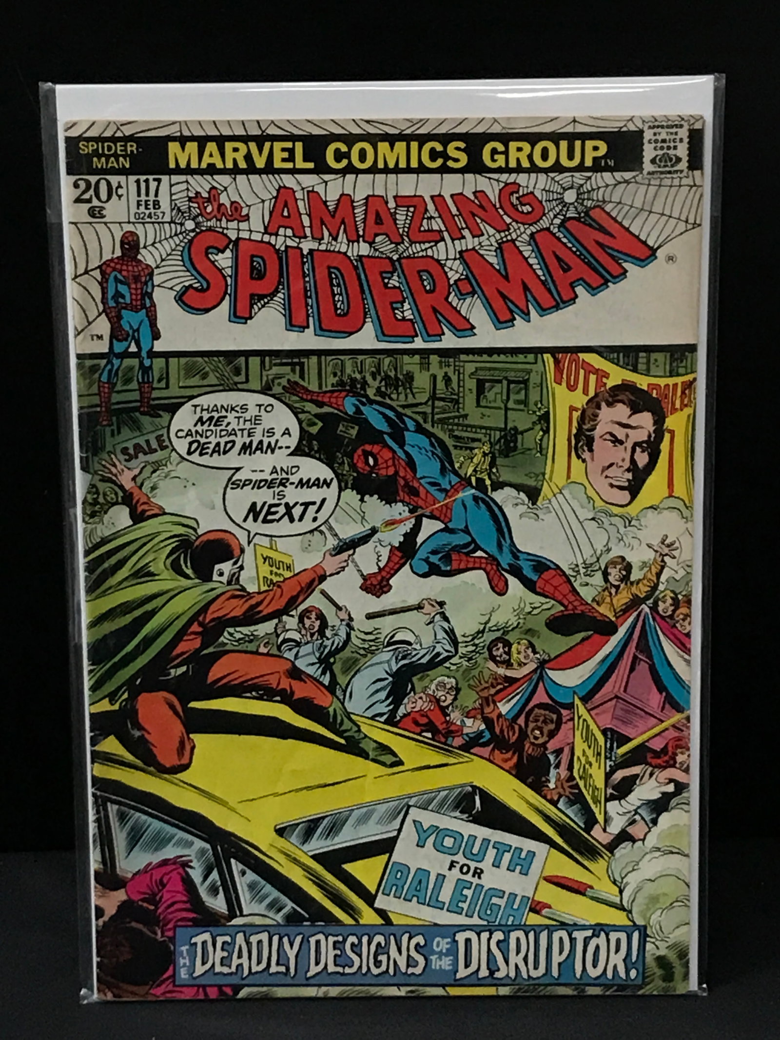 THE AMAZING SPIDERMAN #117 - MARVEL COMICS (1 of 1)