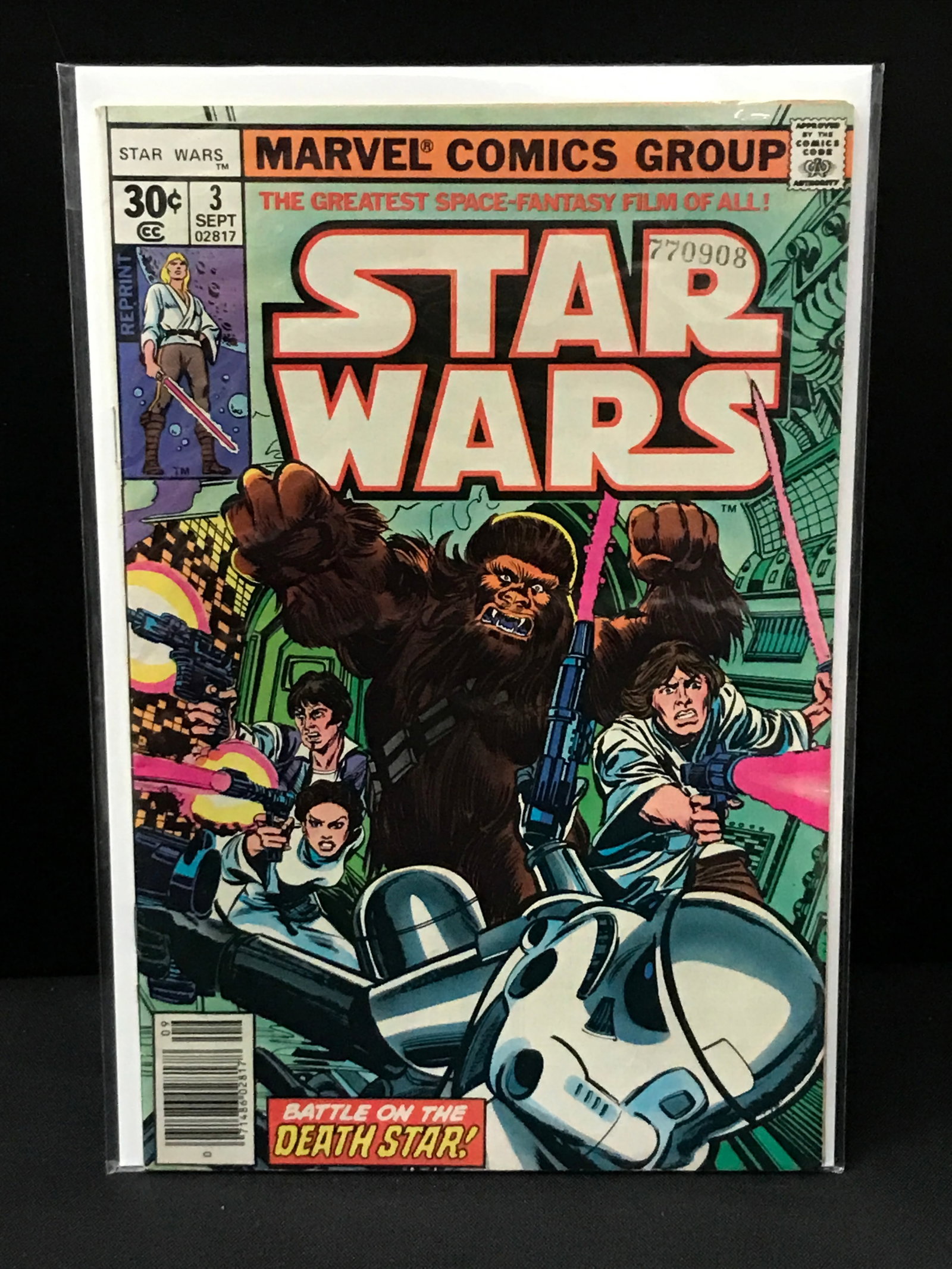 STAR WARS #3 - MARVEL COMICS (1 of 1)