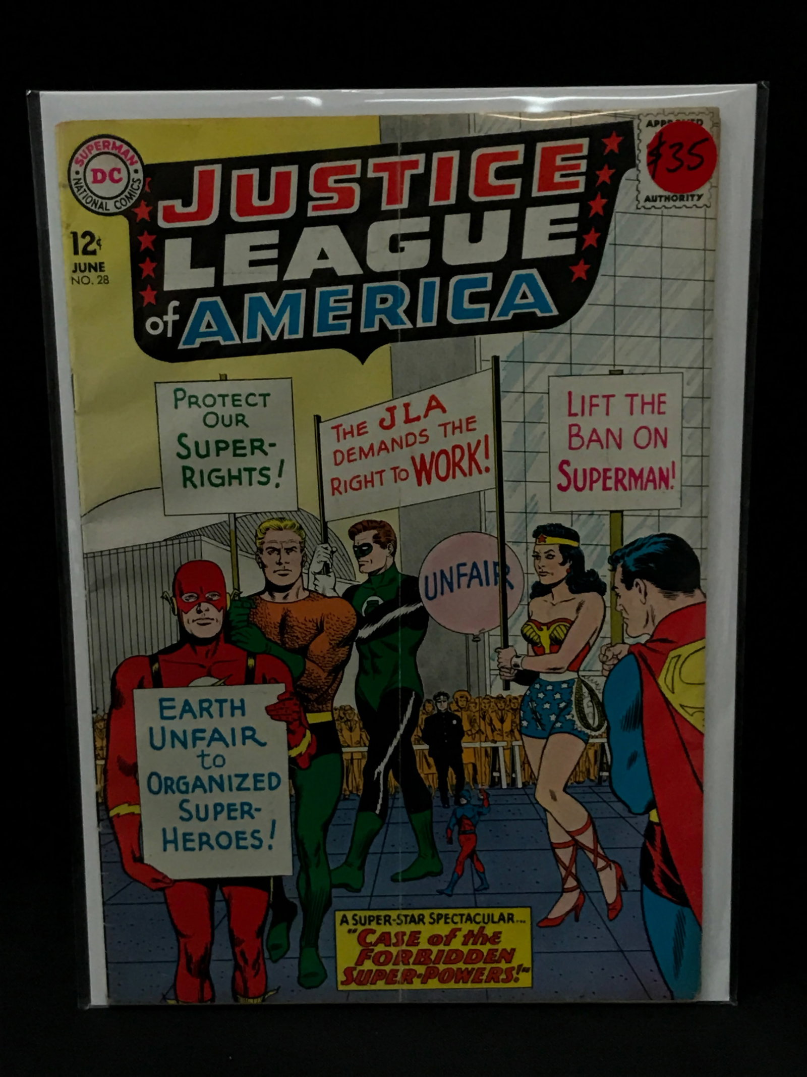 JUSTICE LEAGUE OF AMERICA #28 - DC COMICS: Prices are in Canadian dollars