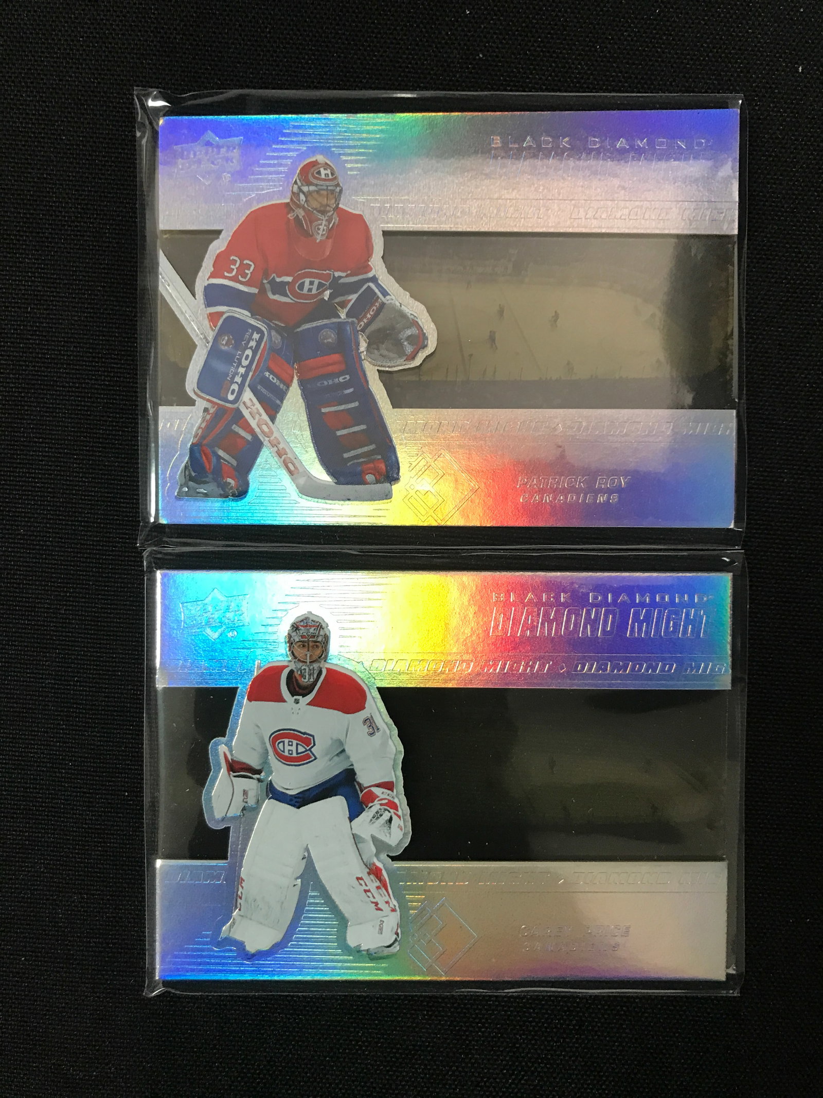 LOT OF 2 TOPPS BLACK DIAMOND HOCKEY TRADING CARDS (1 of 1)