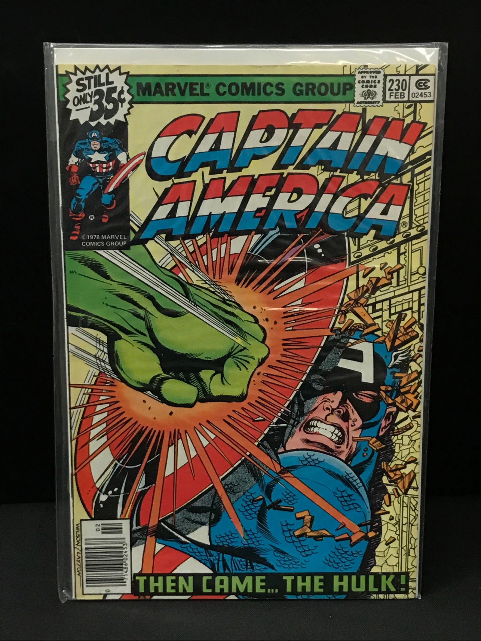 CAPTAIN AMERICA #230 - MARVEL COMICS (1 of 1)