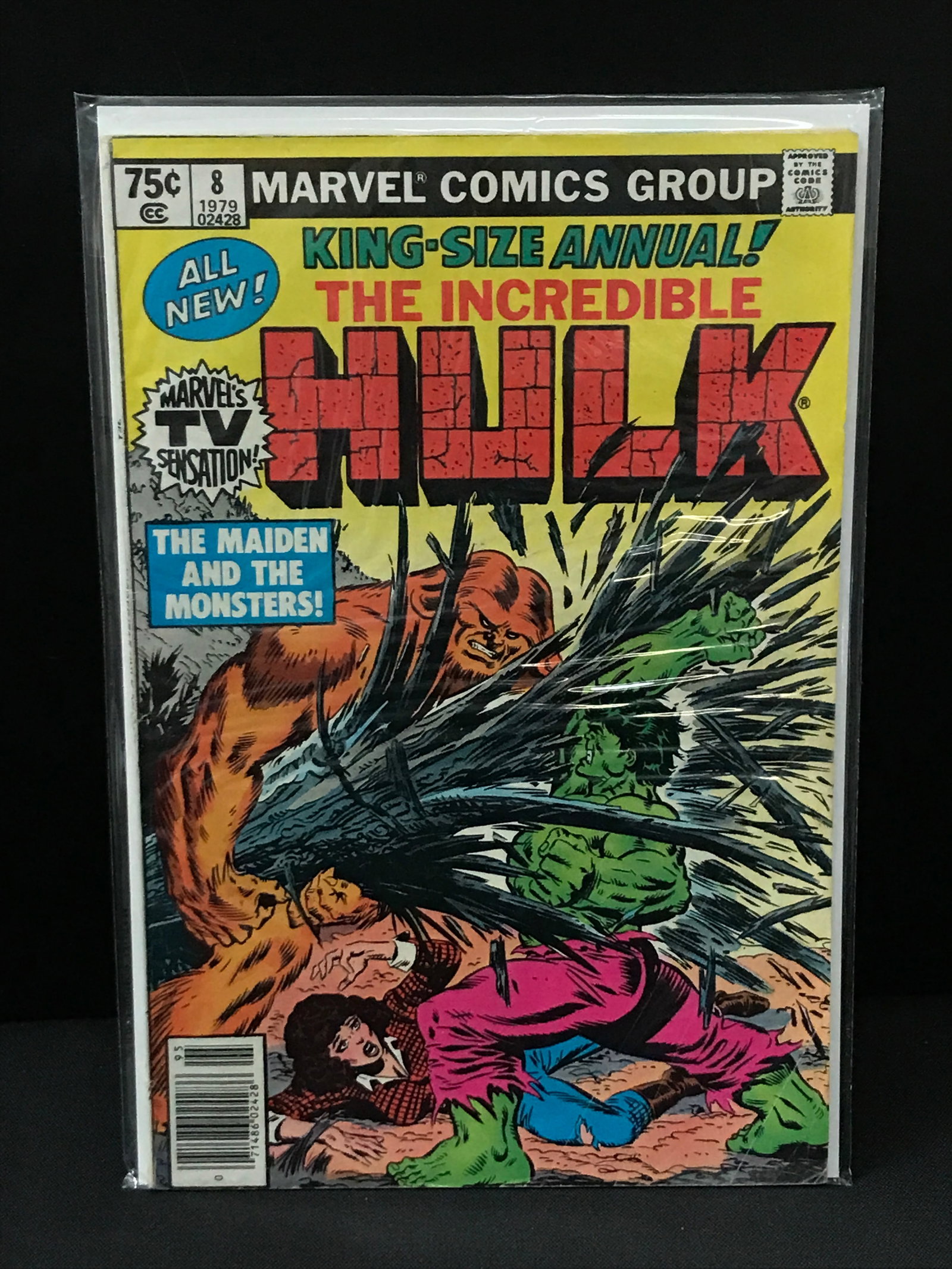 THE INCREDIBLE HULK KING SIZED ANNUAL #8 - MARVEL COMICS (1 of 1)