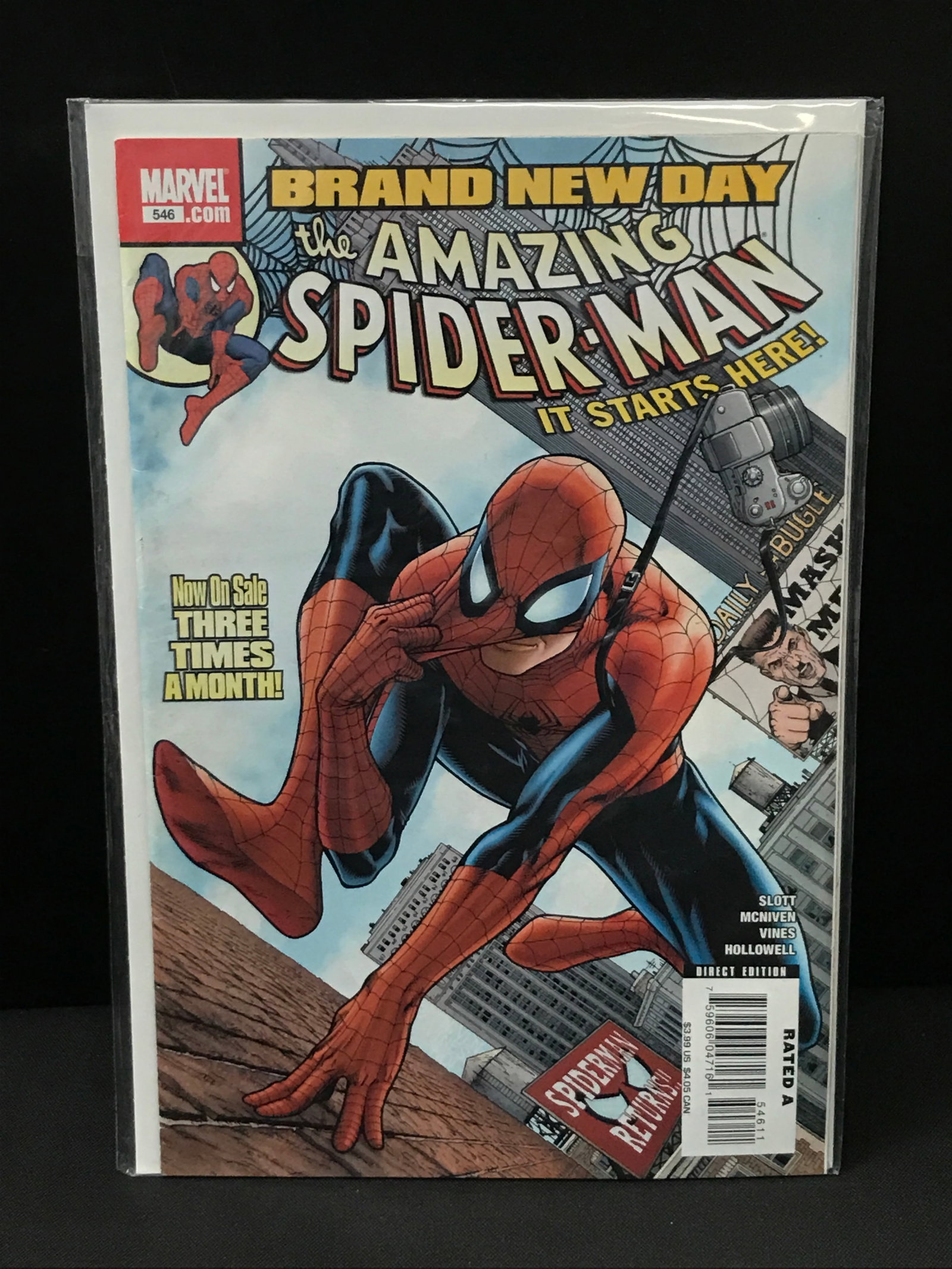 THE AMAZING SPIDERMAN #546 - MARVEL COMICS (1 of 1)