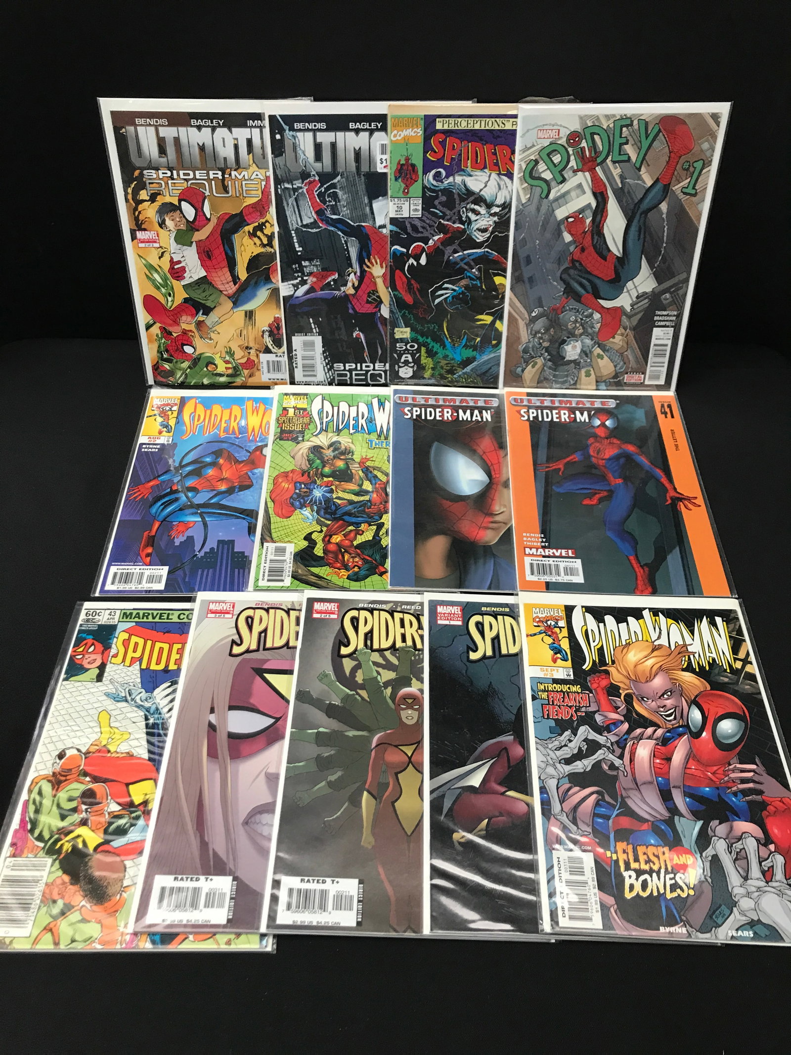LOT OF 13 SPIDERMAN COMICS - MARVEL COMICS (1 of 1)