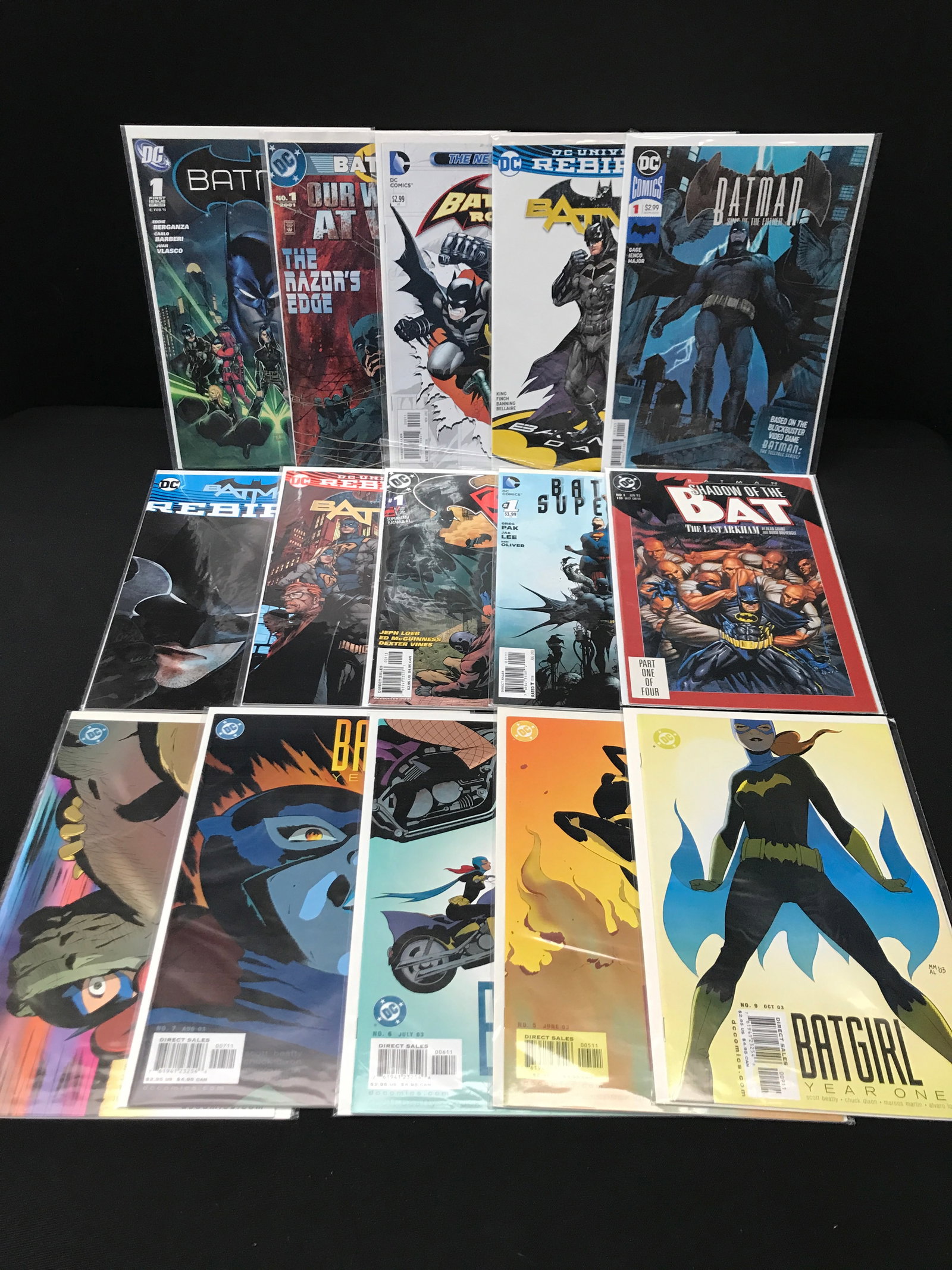 LOT OF 15 BATMAN COMICS - DC COMICS (1 of 1)