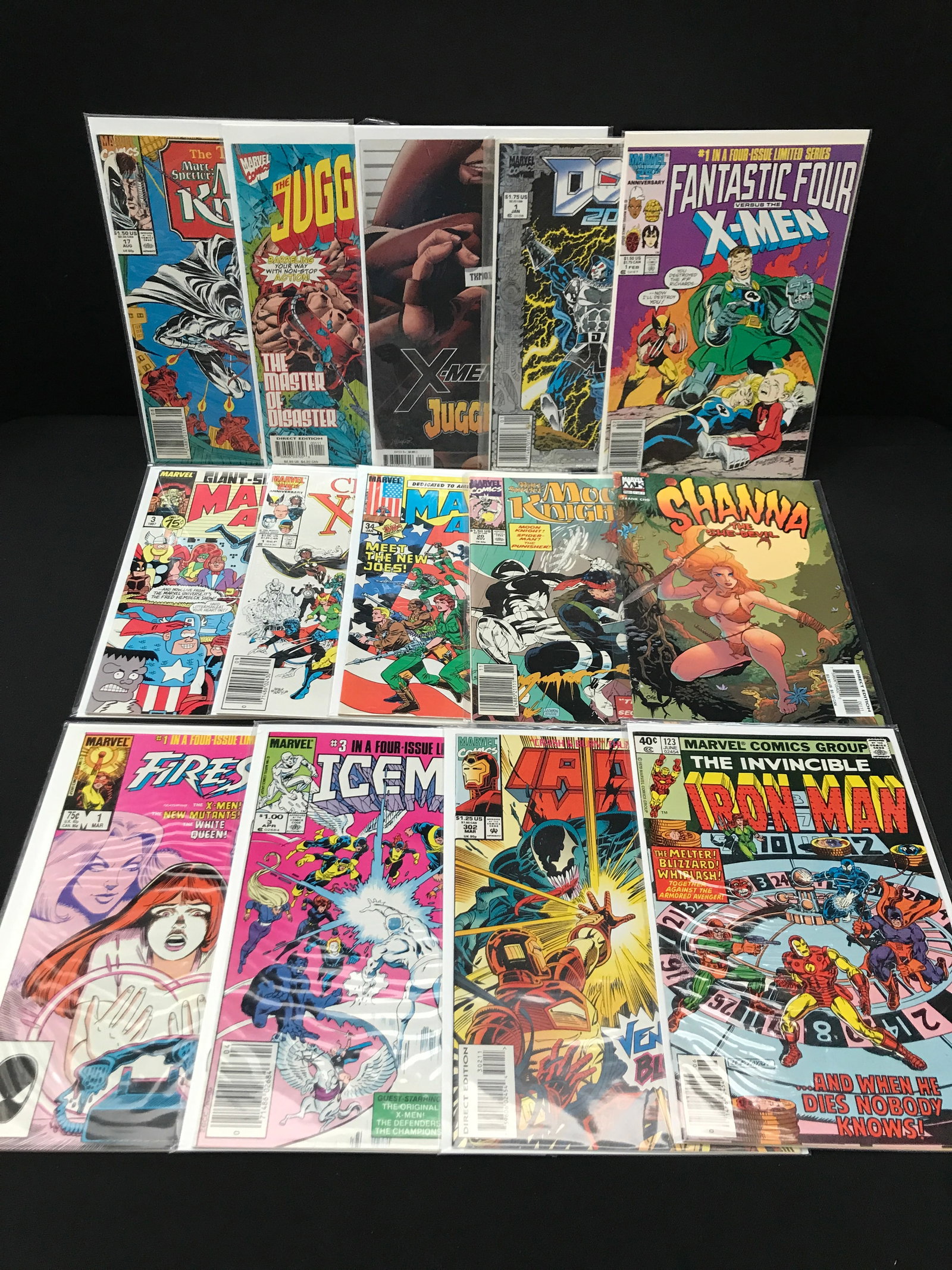 LOT OF 14 MIXED TITLE COMICS - MARVEL COMICS (1 of 1)