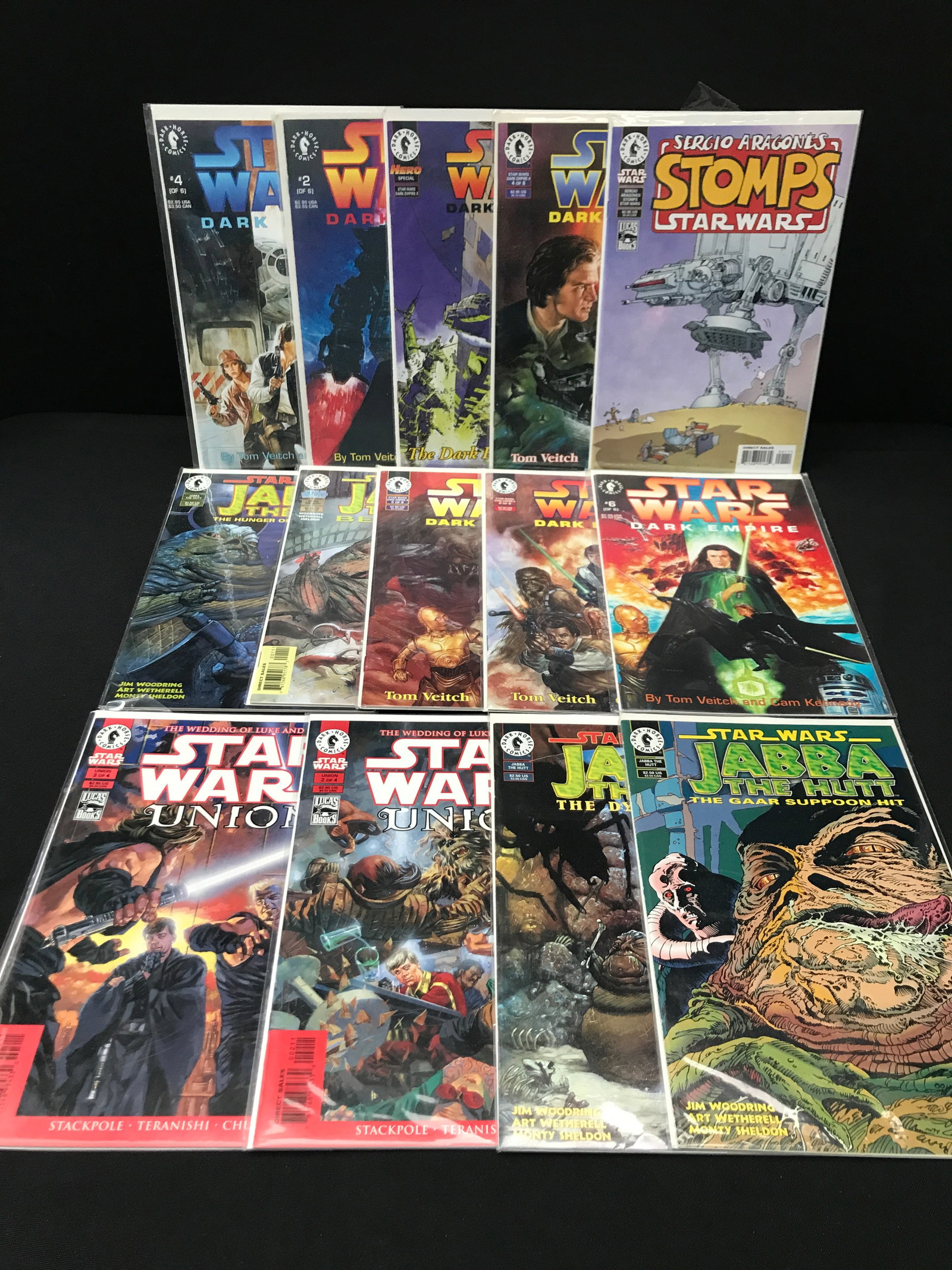LOT OF 14 STAR WARS COMICS - MARVEL COMICS (1 of 1)