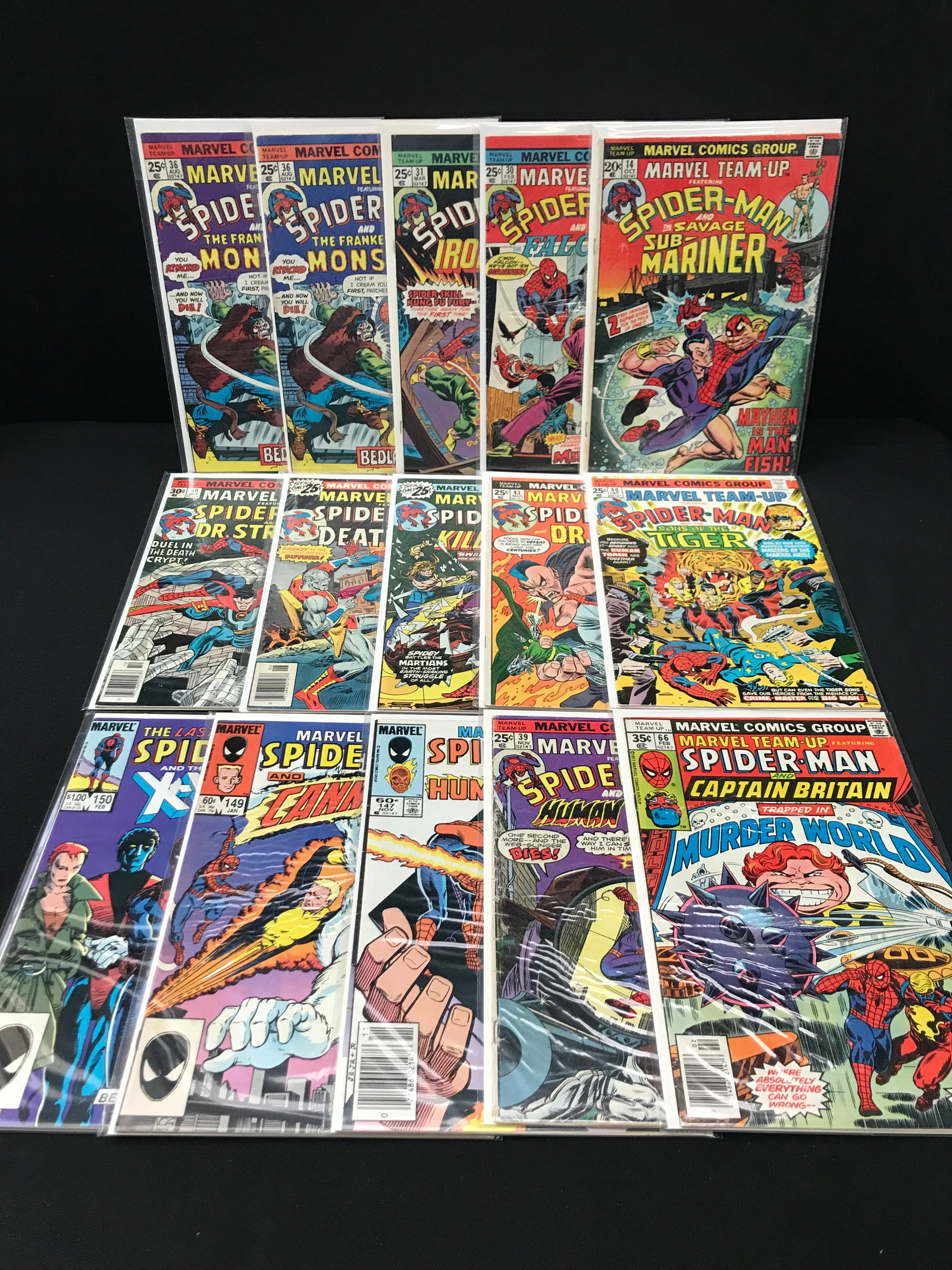 LOT OF 15 MIXED TITLE COMICS - MARVEL COMICS (1 of 1)