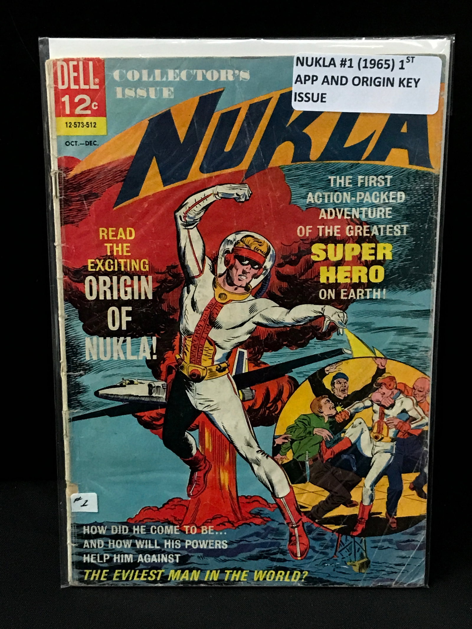 NUKLA #1 (1965) 1ST APP NUKLA - DELL COMICS (1 of 1)