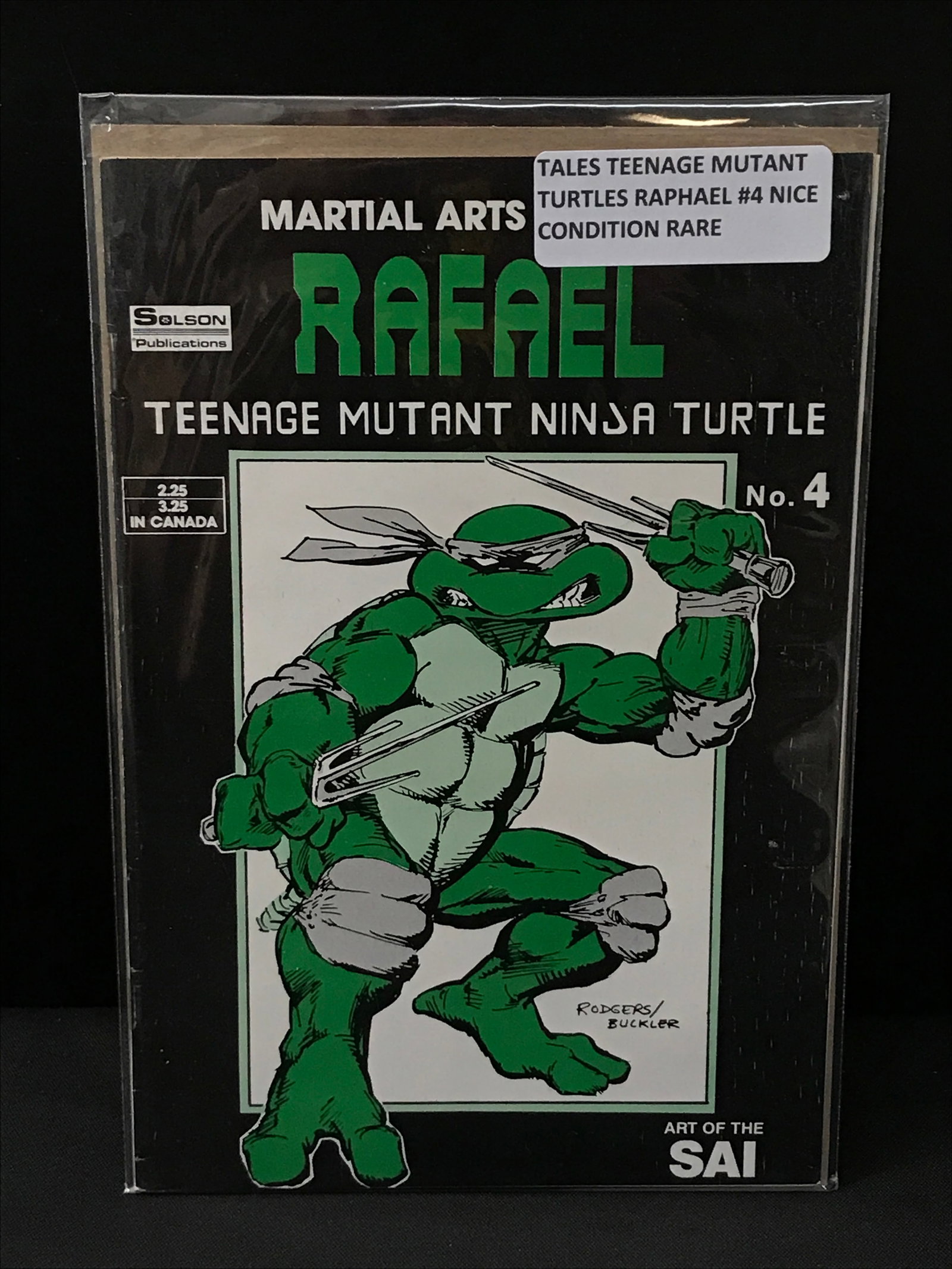 TEENAGE MUTANT NINJA TURTLES RAPHAEL #4 - EASTMAN AND LAIRD: Prices are in Canadian dollars