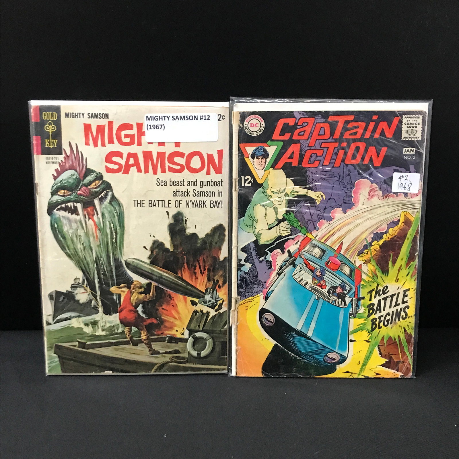 LOT OF 2 COMICS FROM THE 1960'S: Prices are in Canadian dollars