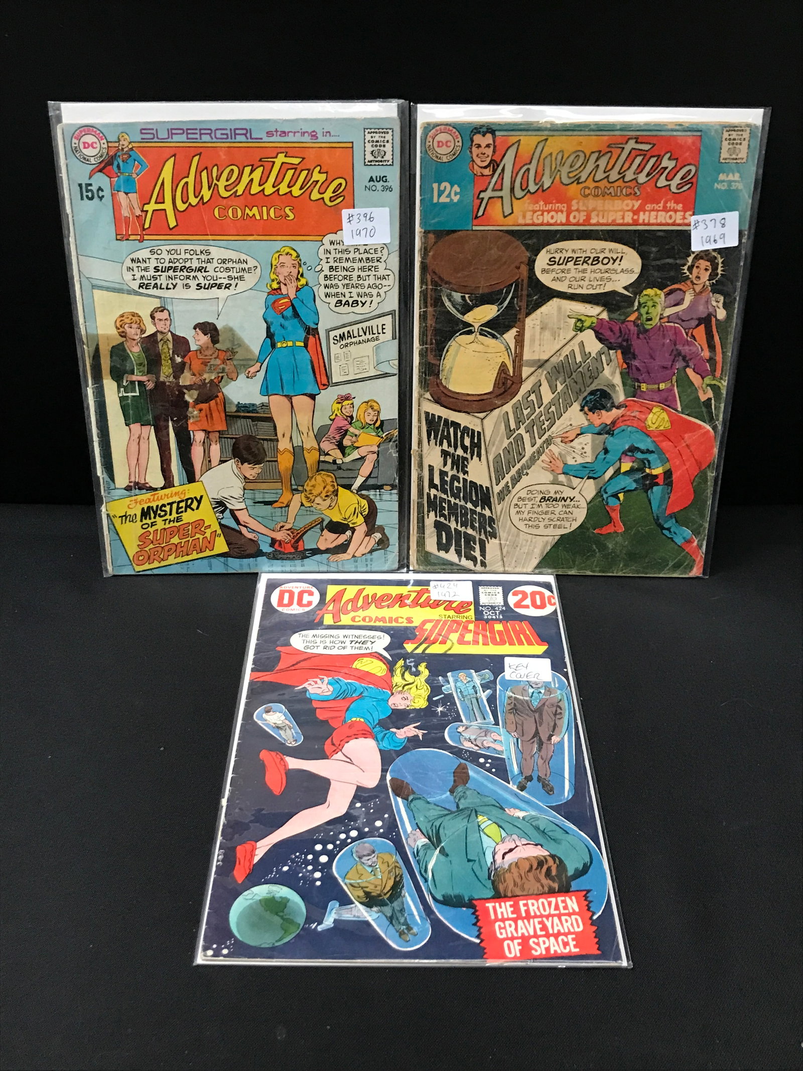 LOT OF 2 ADVENTURE COMICS - DC COMICS (1 of 1)