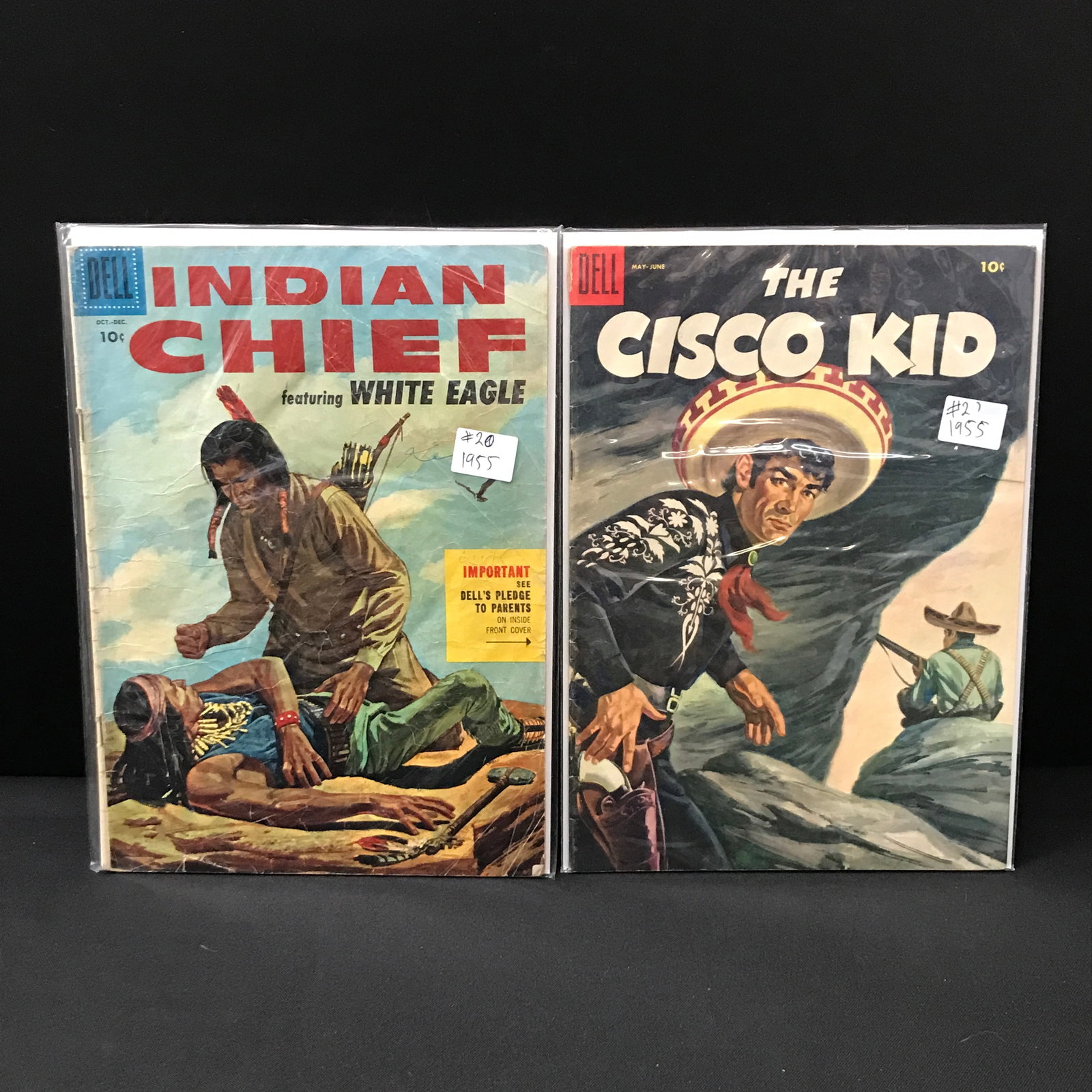 LOT OF 2 WESTERN COMICS - DELL COMICS (1 of 1)