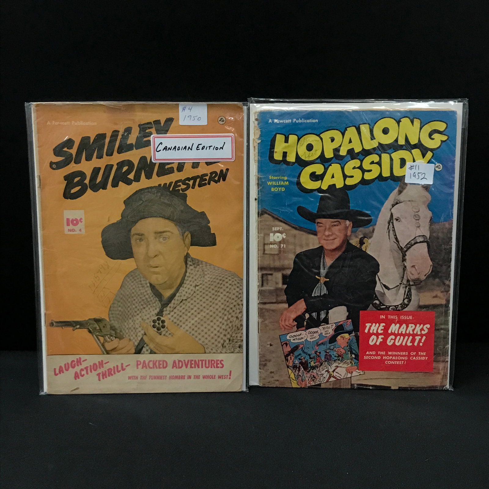 LOT OF 2 WESTERN COMICS FROM THE 1950'S - DELL COMICS (1 of 1)