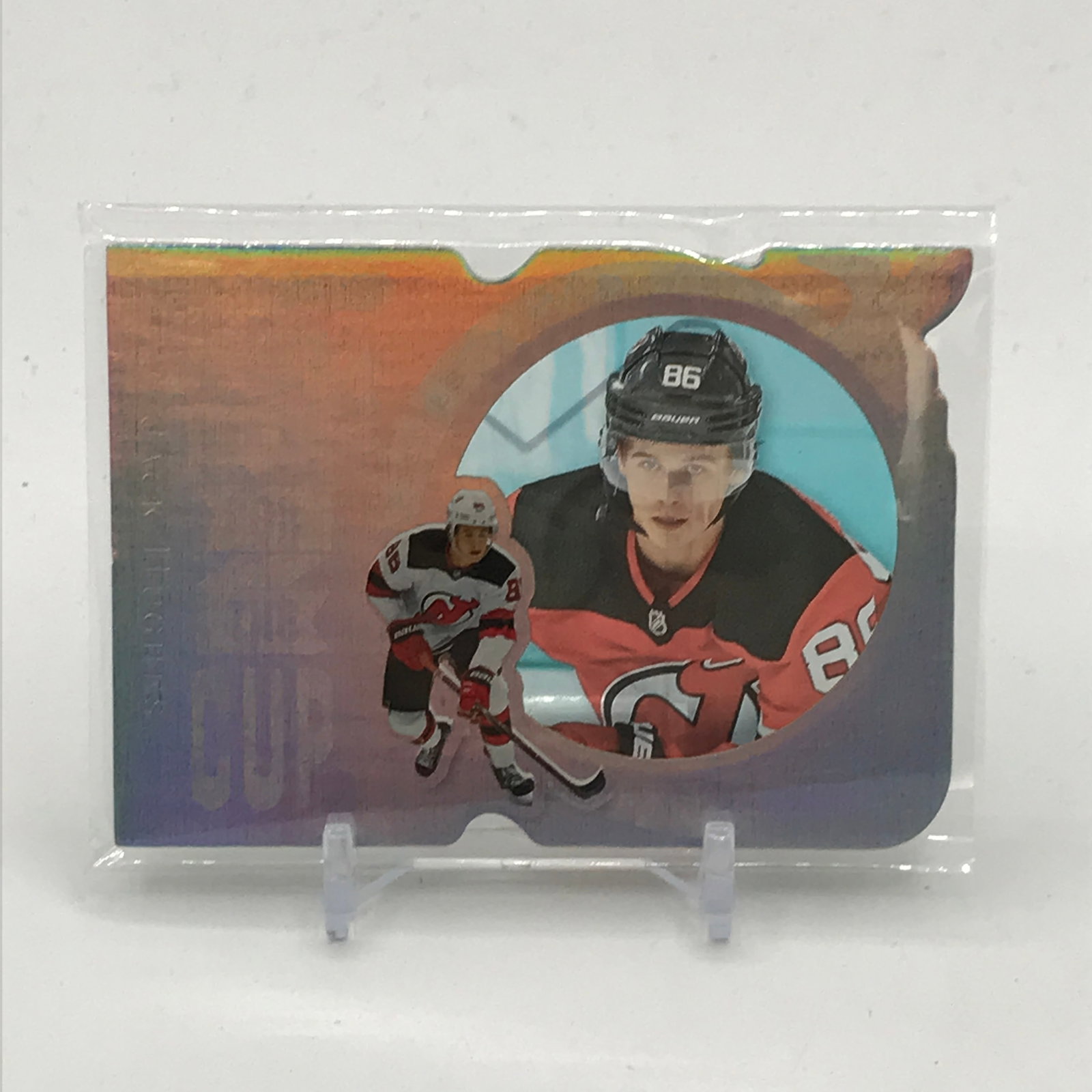 2019 UPPER DECK BLACK DIAMOND JACK HUGHES ROOKIE CARD 51/99: Prices are in Canadian dollars