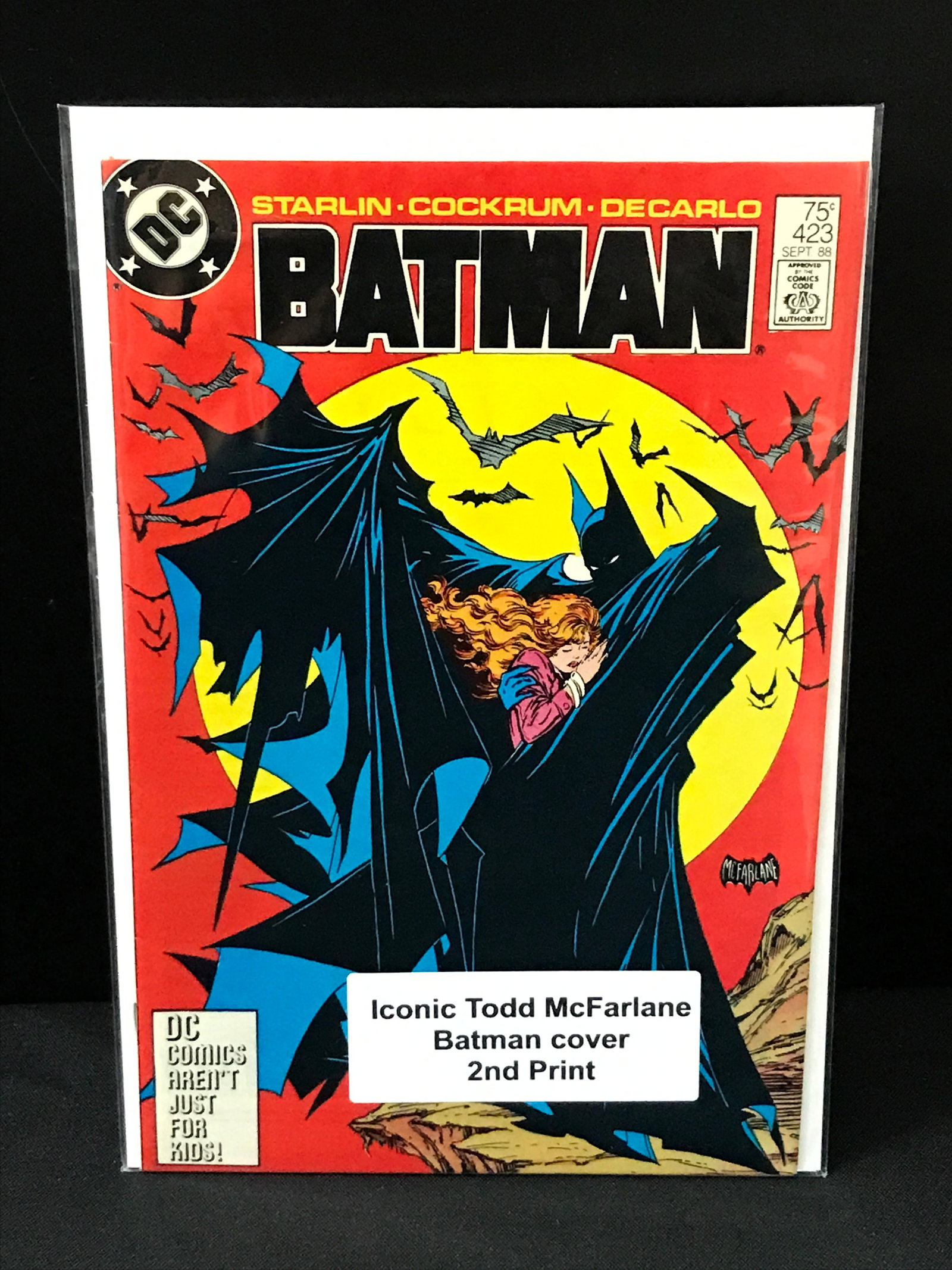 DC COMICS BATMAN NO.423 (2ND PRINT) (1 of 1)