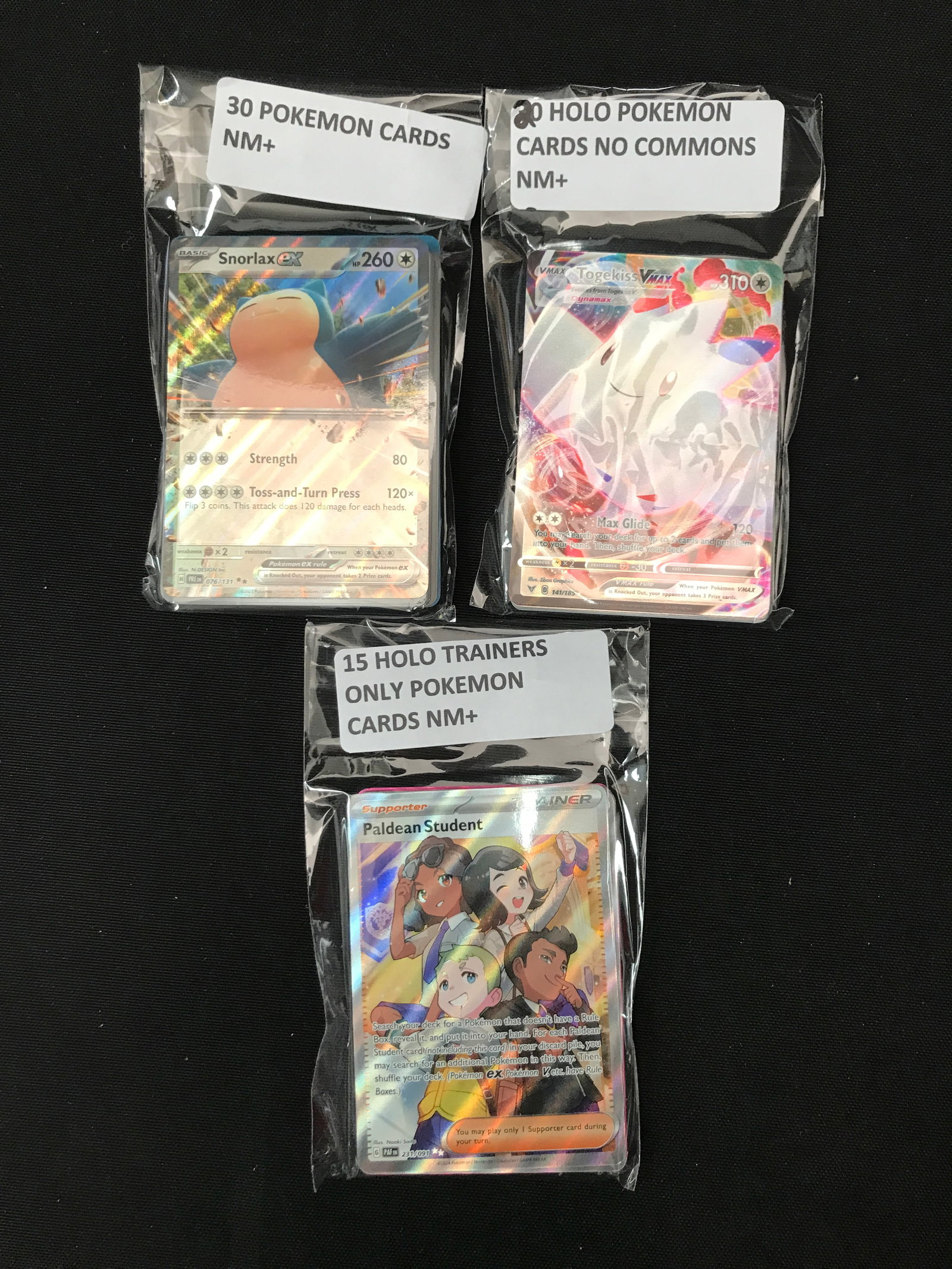 LOT OF 65 POKEMON TCG TRADING CARDS: Prices are in Canadian dollars