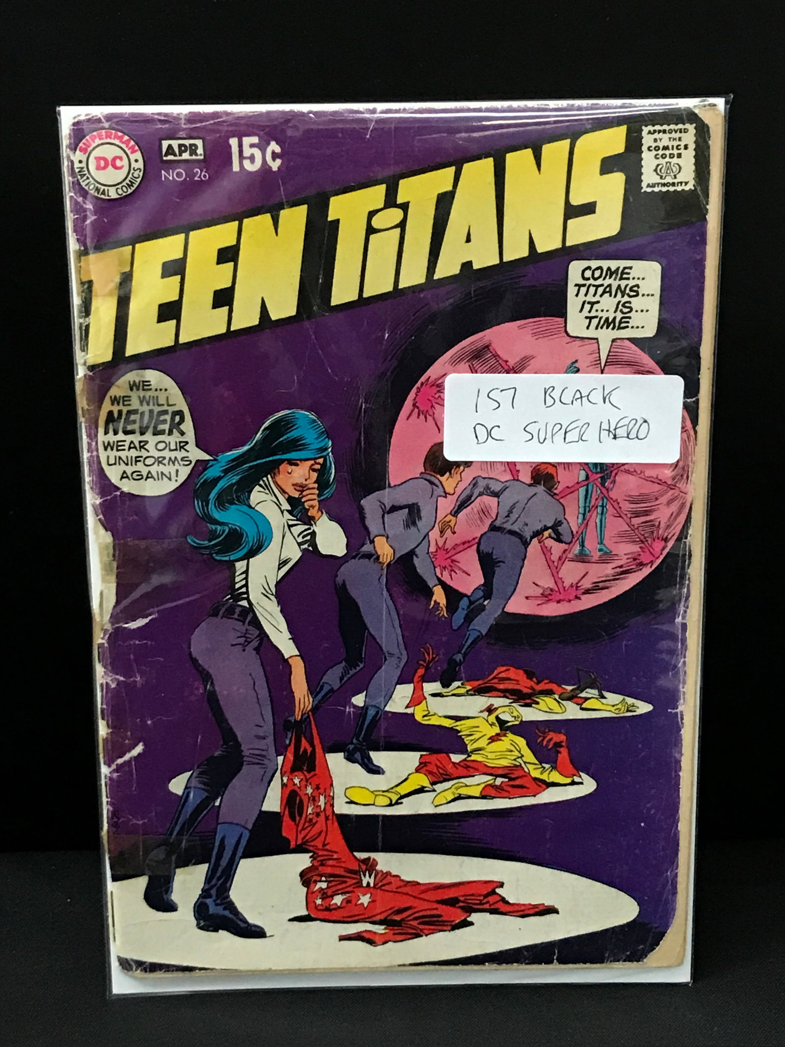 TEEN TITANS #26 1ST BLACK DC SUPER HERO - DC COMICS (1 of 1)